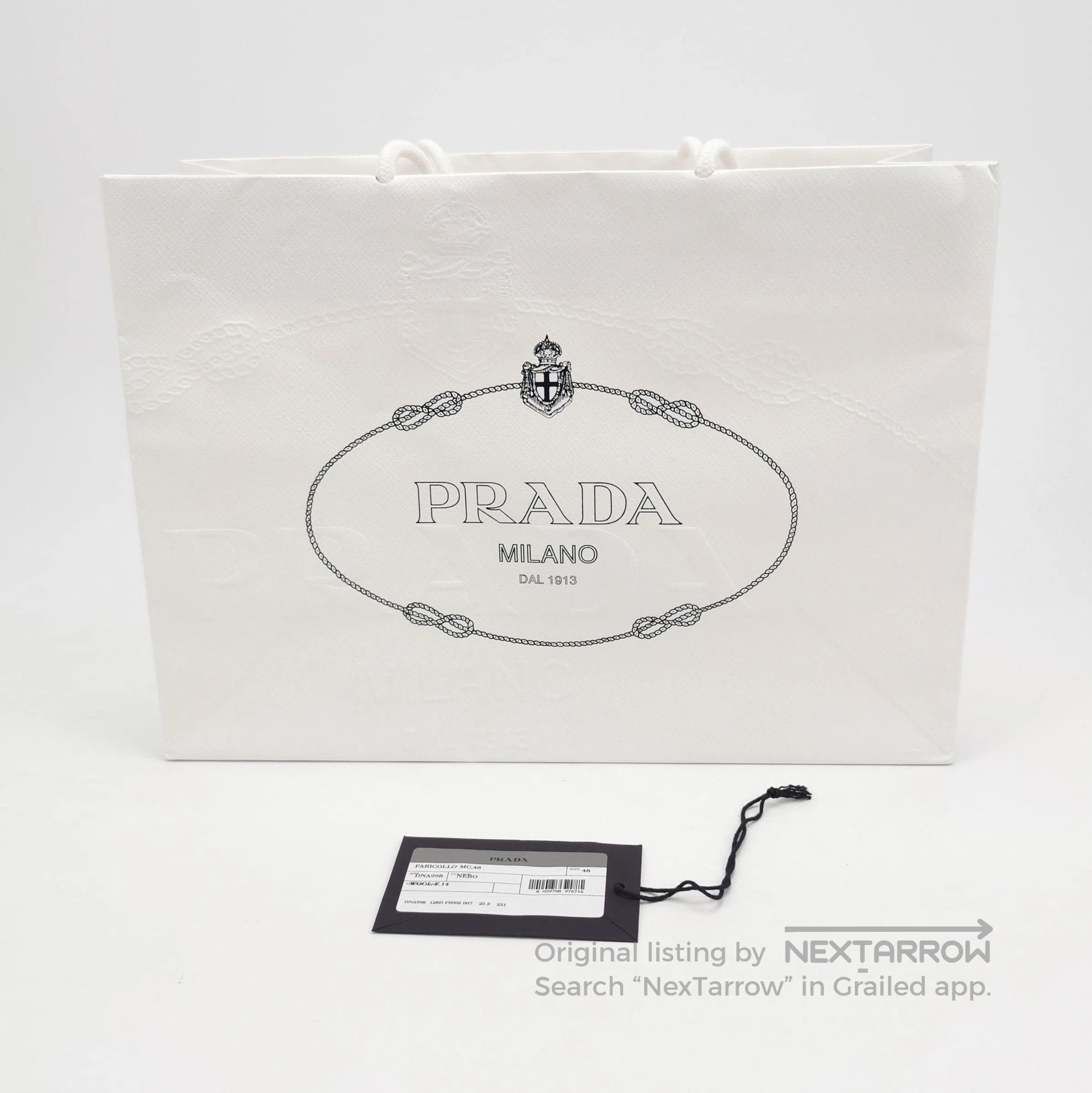 Prada Prada Wool Crew Neck Short Sleeve Knit 0089. Size M / US 6-8 / IT 42-44 - 3 Thumbnail