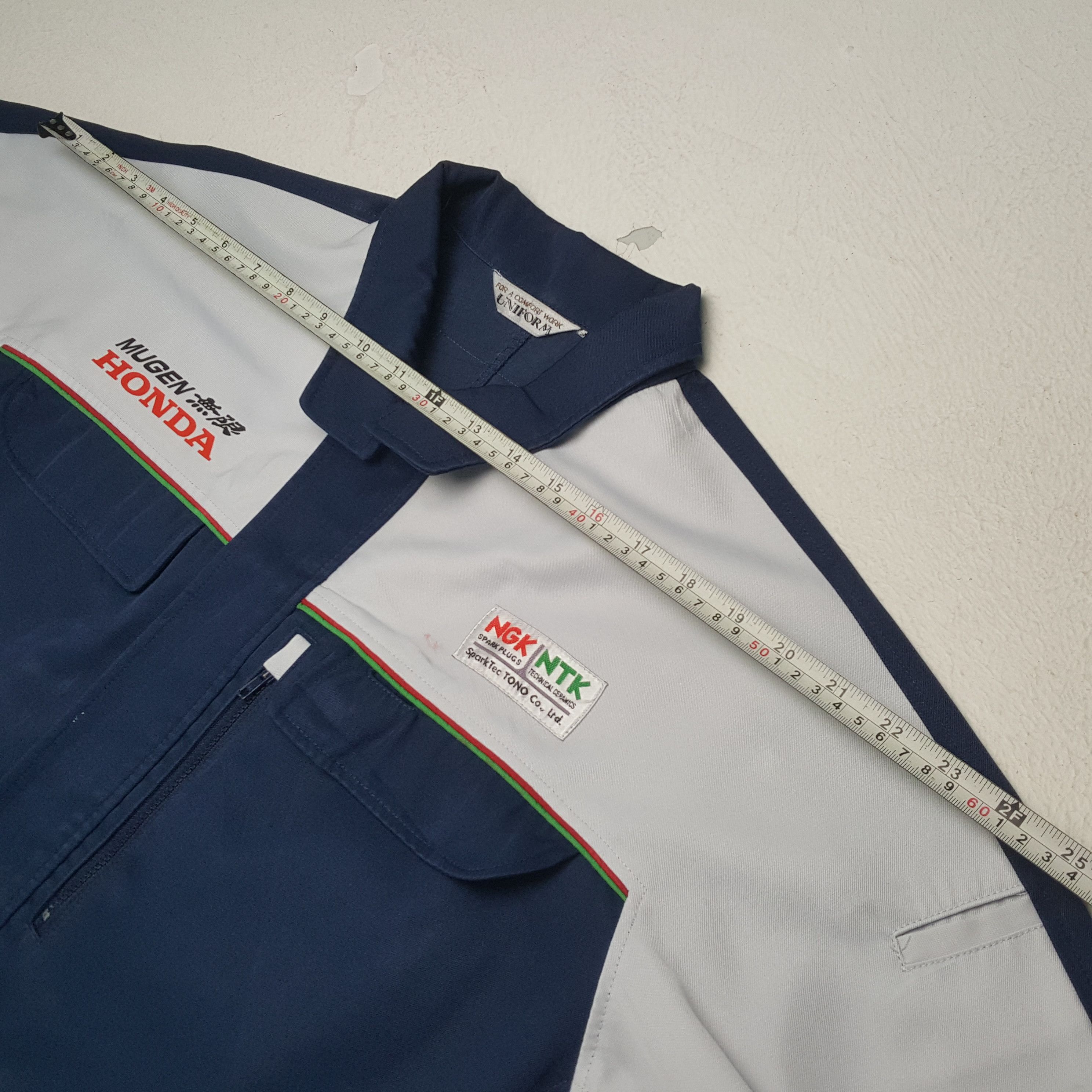 Japanese Brand × Vintage MUGEN HONDA Japanese Motorsports Custom Art Jacket Size US XL / EU 56 / 4 - 5 Thumbnail