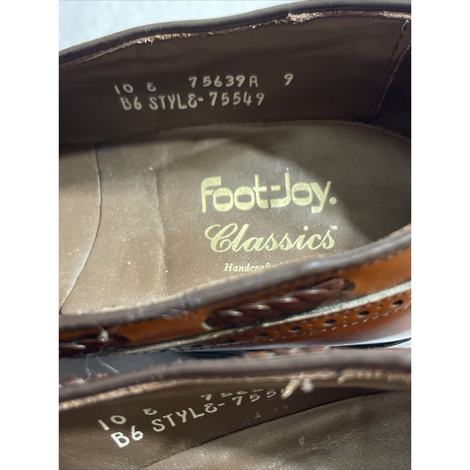 Footjoy Foot-joy Classics Brown Dress Loafers Tassel Men’s 10E Size US 10 / EU 43 - 10 Thumbnail