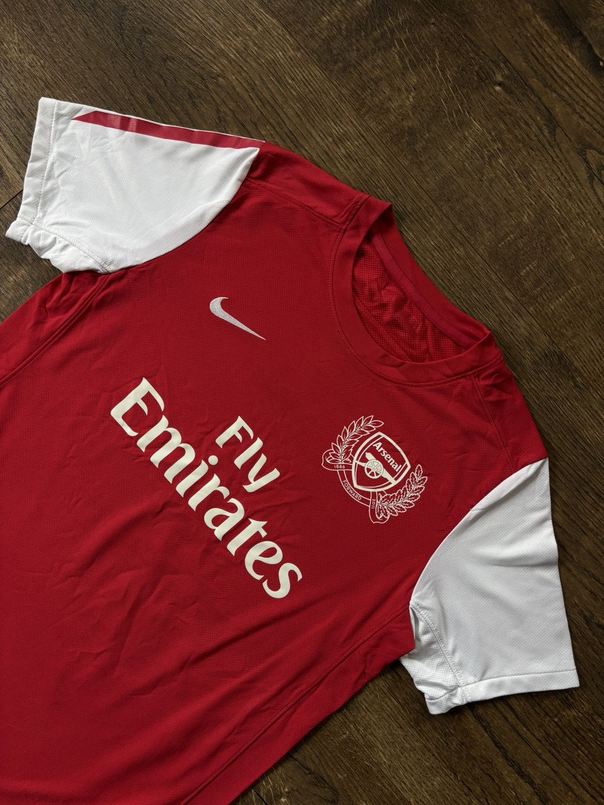 Nike × Vintage Arsenal 2011/12 125th Anniversary Home Jersey - Used - Good Size US S / EU 44-46 / 1 - 3 Thumbnail