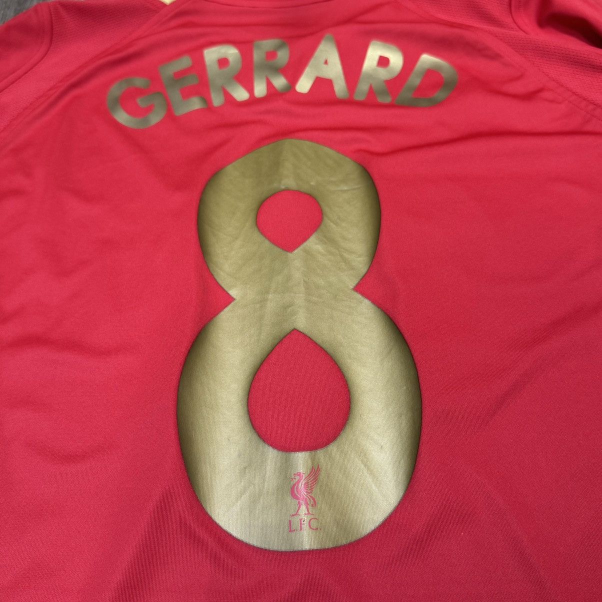 Reebok Liverpool 05/06 champions league home shirt #8 Gerrard Size US S / EU 44-46 / 1 - 6 Thumbnail