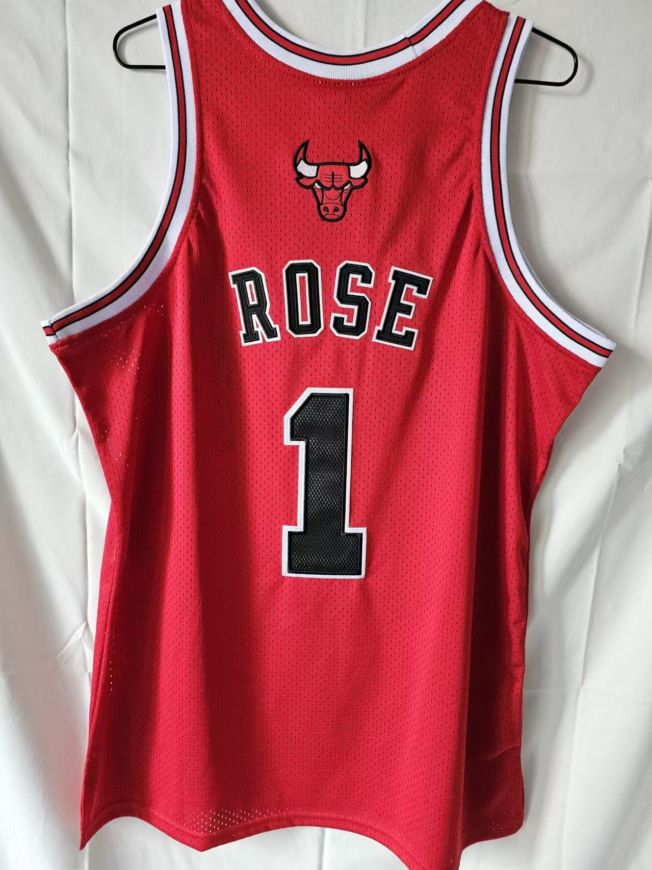 NBA Chicago Bulls #1 Derrick Rose Jersey Red Size US XXL / EU 58 / 5 - 2 Thumbnail