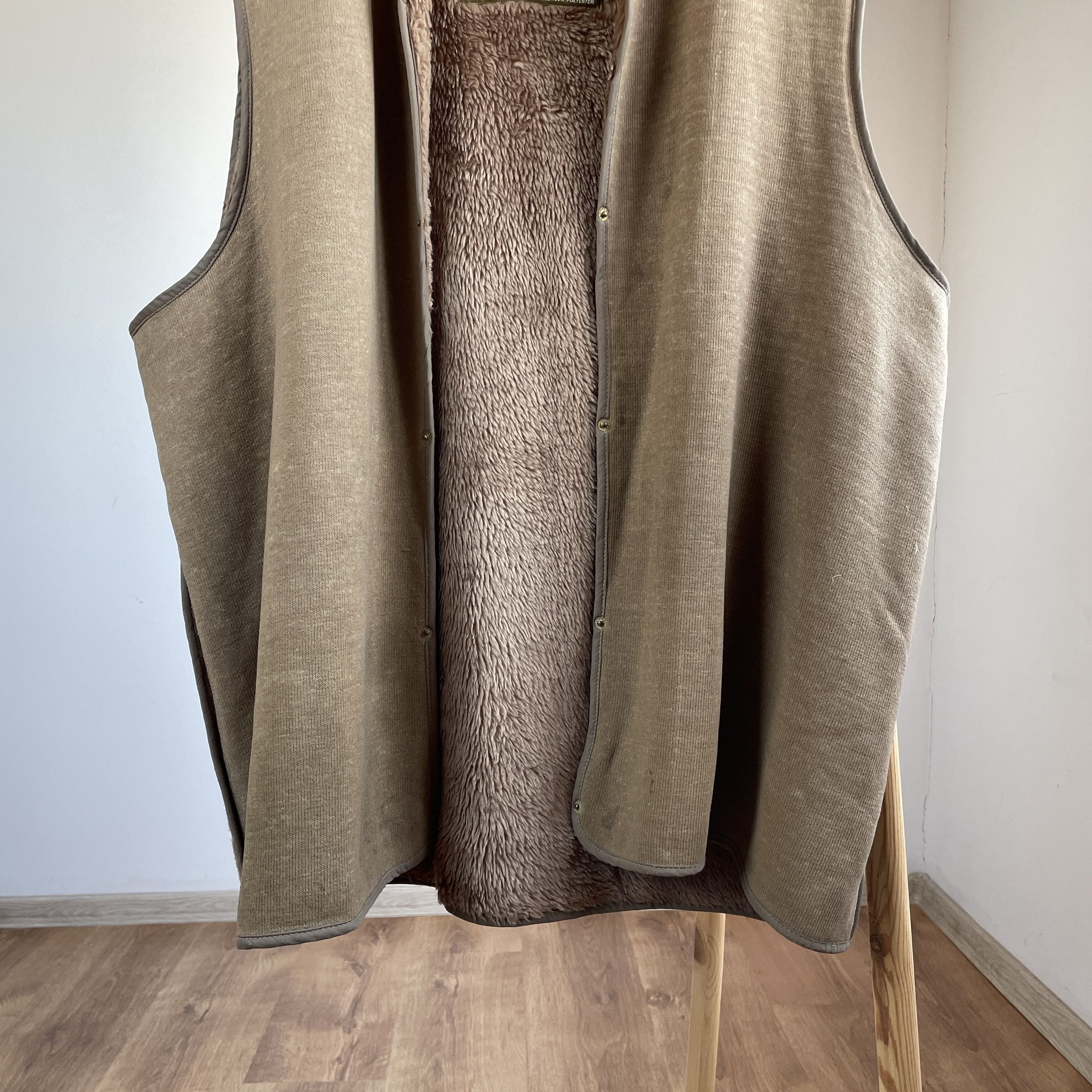 Barbour Barbour Vintage 70's Warm Pile Lining Vest Chest 54'' Size US XXL / EU 58 / 5 - 4 Thumbnail