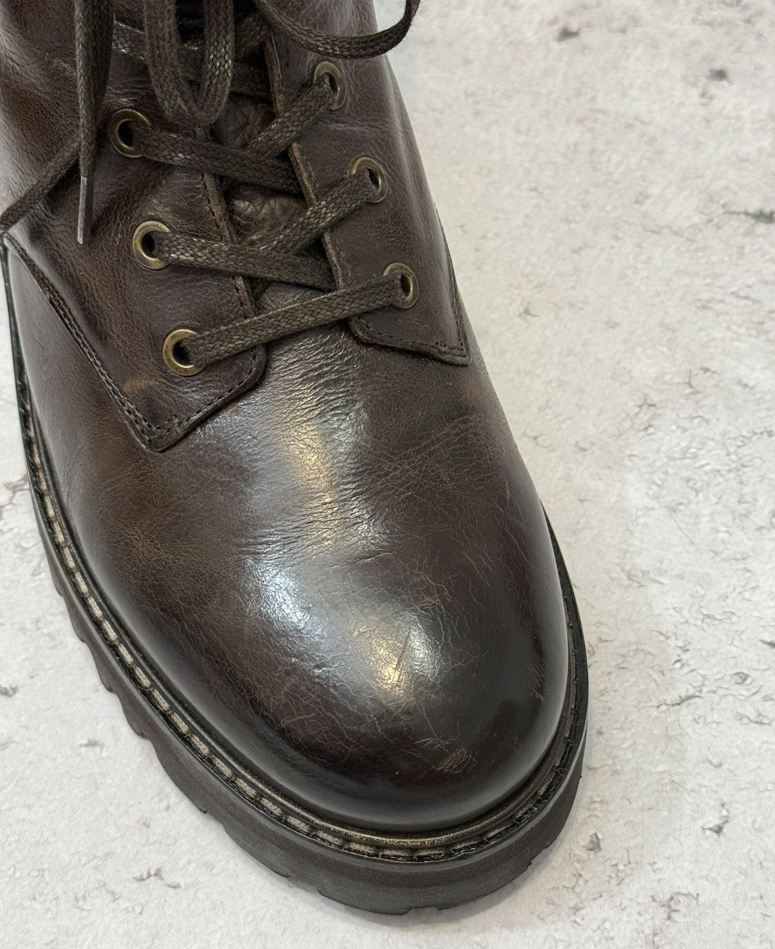 Thursday Boot Company Thursday Boot Co Women’s Java Combat Brown Lace Up Boots 9 Size US 9 / IT 39 - 11 Thumbnail