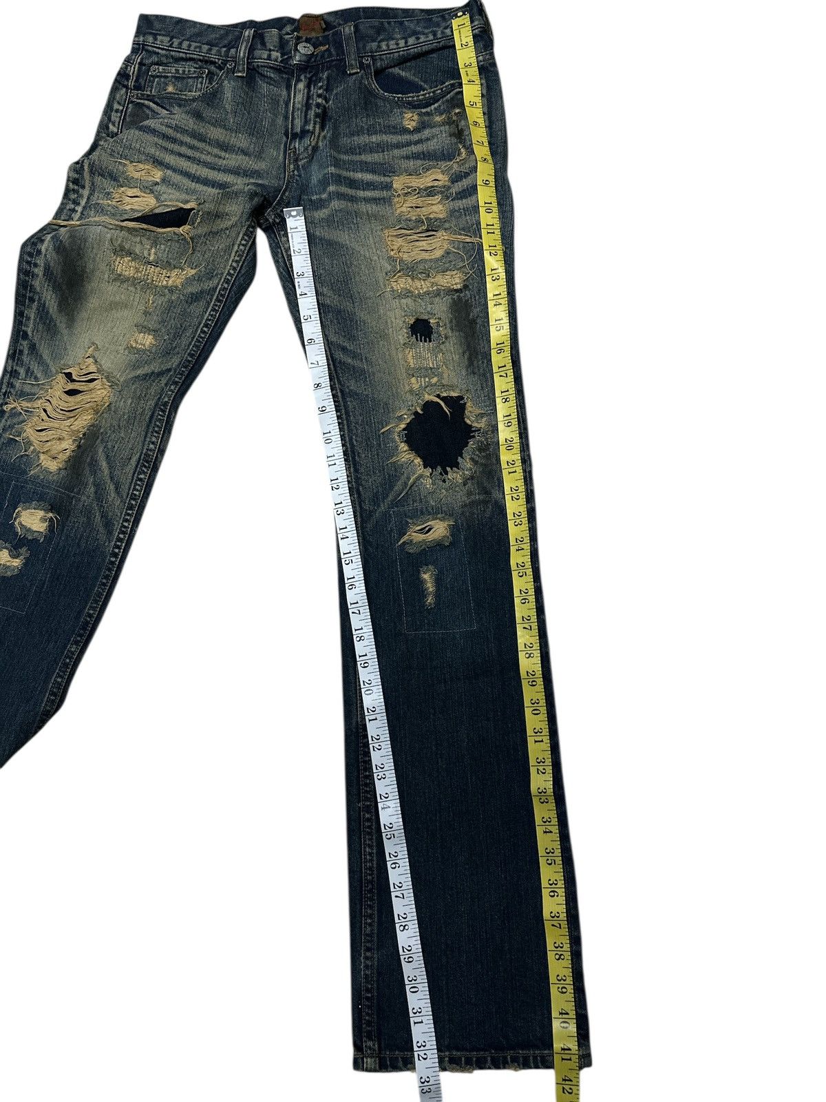 Kapital Distress JackRose Crazy Design 🎌💥 Size US 32 / EU 48 - 12 Thumbnail