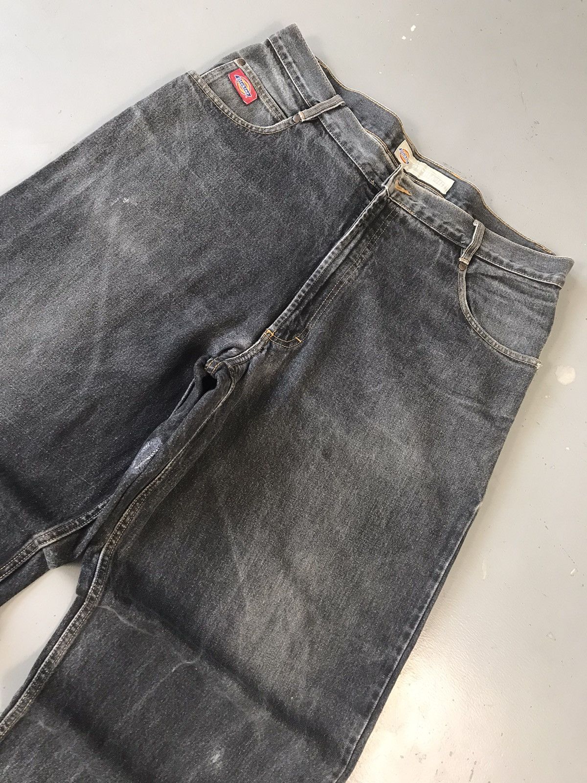 Dickies × Vintage Vintage dickies spell out embroidered denim Size US 40 / EU 56 - 9 Thumbnail