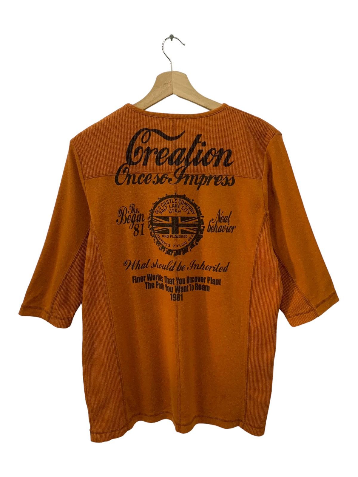 If Six Was Nine × Le Grande Bleu (L.G.B.) × semanticdesign Japan Semantic Design V Neck Seditionaries Poem Gothic Punk Size US XL / EU 56 / 4 - 2 Thumbnail