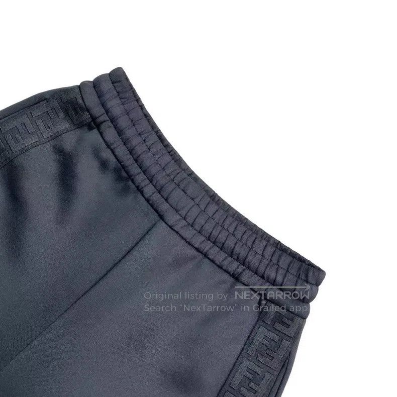 Fendi Fendi Black Stripe Pants Size 42" / US 20 - 3 Thumbnail