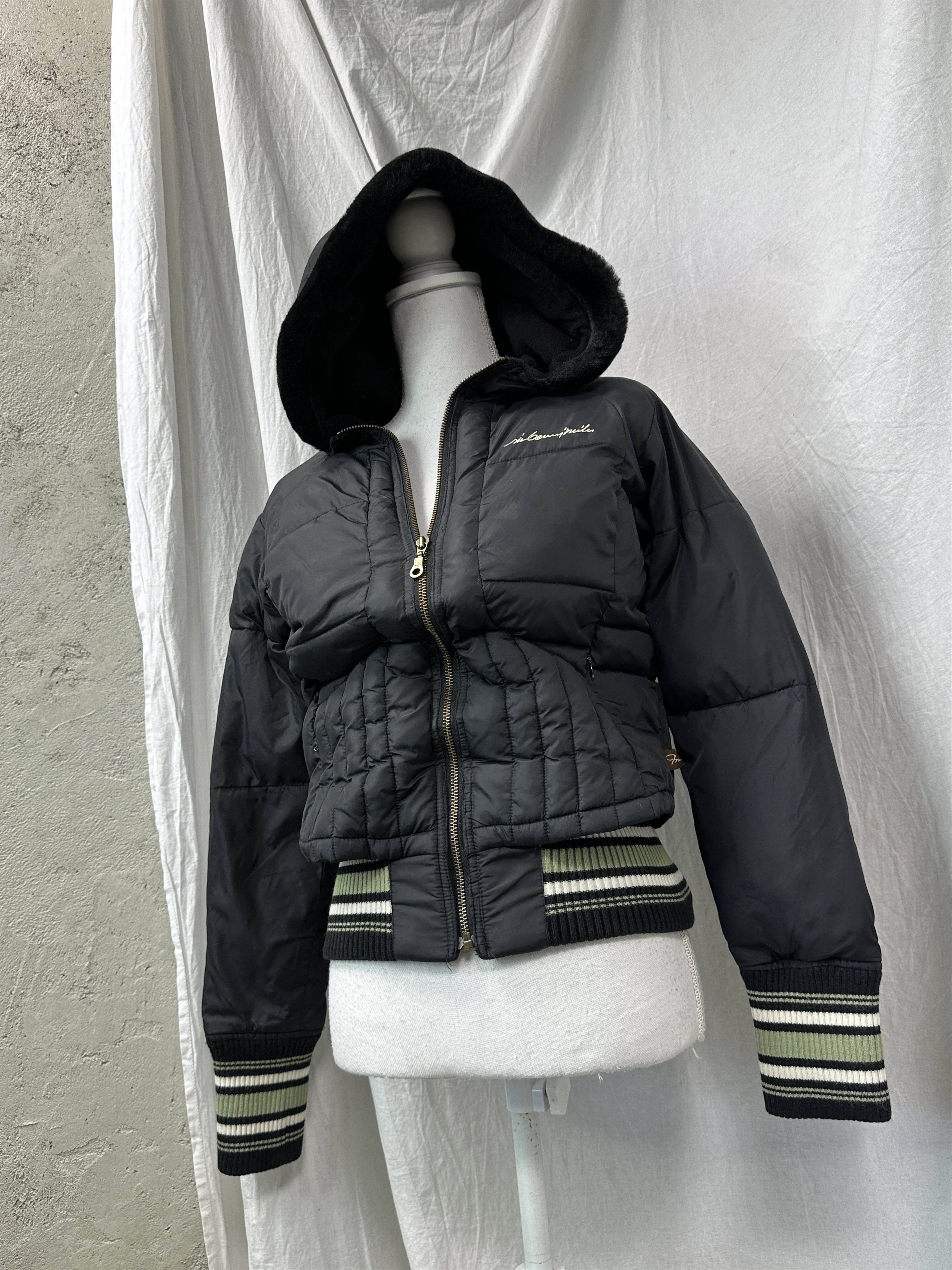 Vintage Vintage Sir Benni Miles Cropped Jacket Y2K Size S / US 4 / IT 40 - 1 Thumbnail
