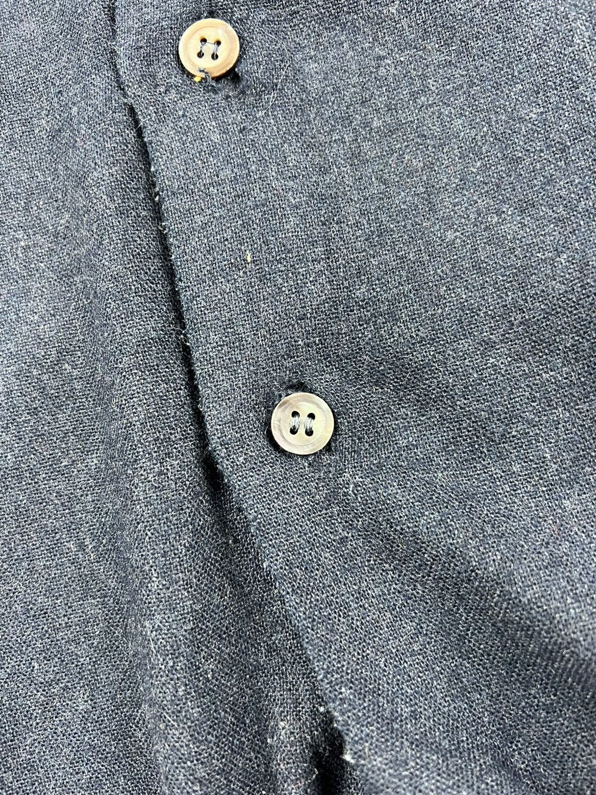 Valentino Vintage Valentino Wool Old Money Luxury Button Up Shirt Size US XL / EU 56 / 4 - 8 Thumbnail