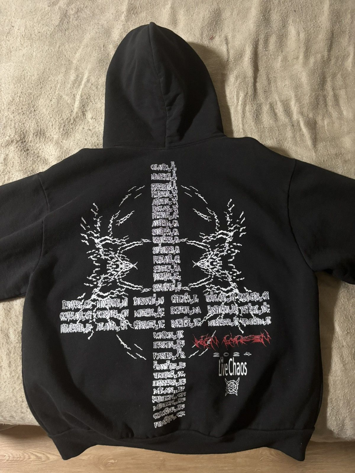 Other AGC Ken Carson Zip Up Hoodie Size US L / EU 52-54 / 3 - 2 Thumbnail