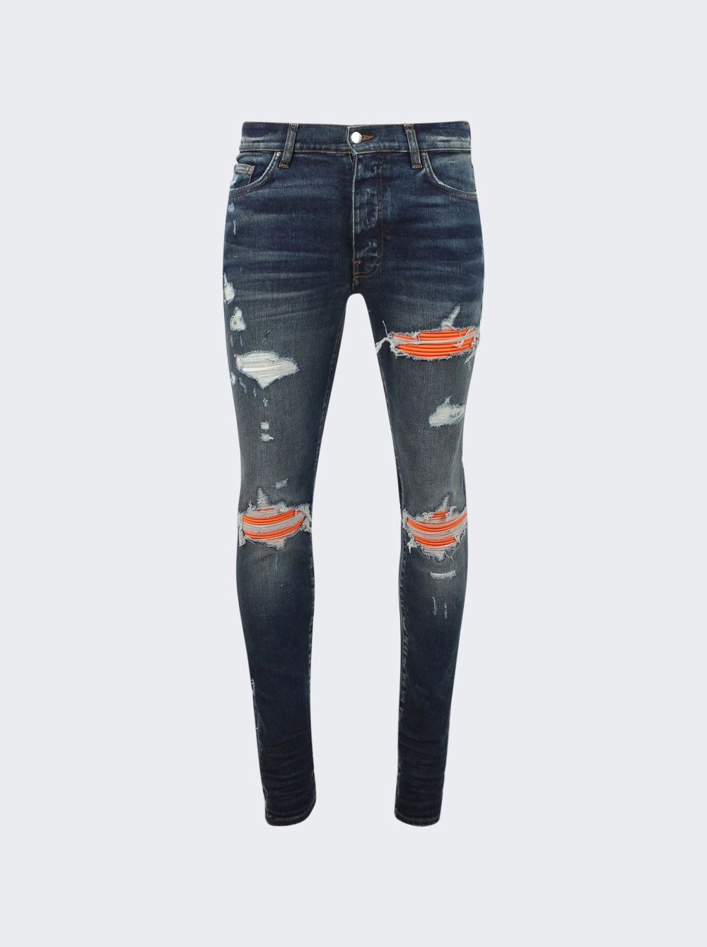 Amiri o1gr1nt0525 MX1 Ultrasuede Jeans in Deep Classic Size US 36 / EU 52 - 1 Thumbnail