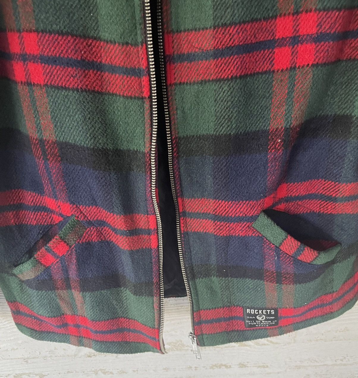 Other VINTAGE ROCKETS JACKET FULL ZIPPER JAPAN Size US L / EU 52-54 / 3 - 11 Thumbnail