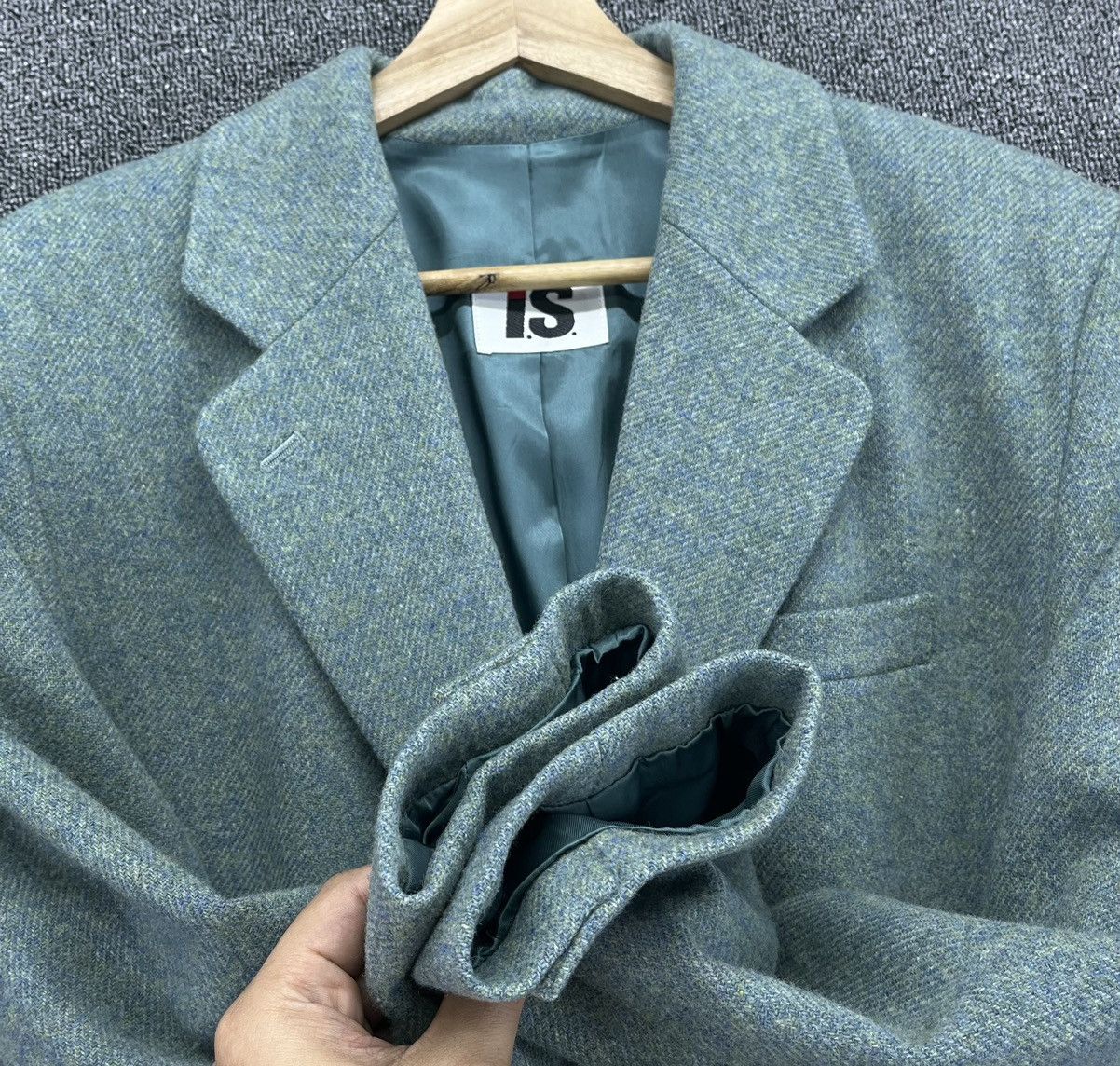 Issey Miyake Vintage 80s Issey Miyake Wool Coats Jacket Size US M / EU 48-50 / 2 - 13 Thumbnail