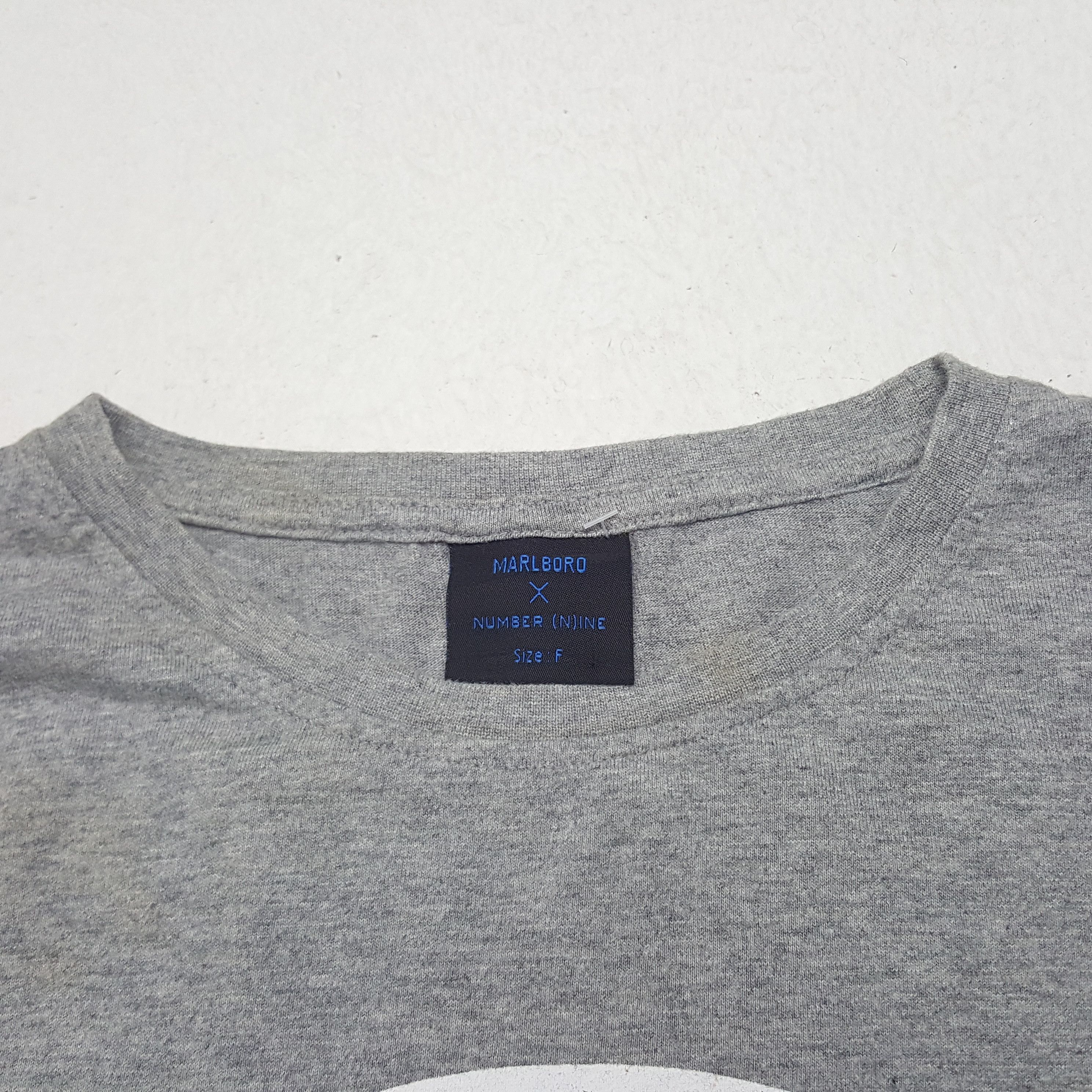 Marlboro × Number (N)ine × Vintage Vintage Number Nine Moon Design Japan Tshirt Size US M / EU 48-50 / 2 - 5 Thumbnail