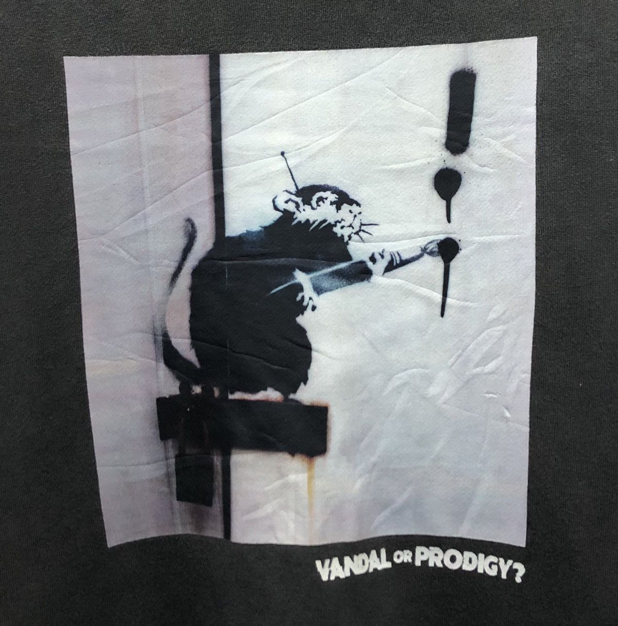 Vintage Brandalised Exclamation Rat Vandal Or Prodigy Sweatshirt Size US M / EU 48-50 / 2 - 3 Thumbnail