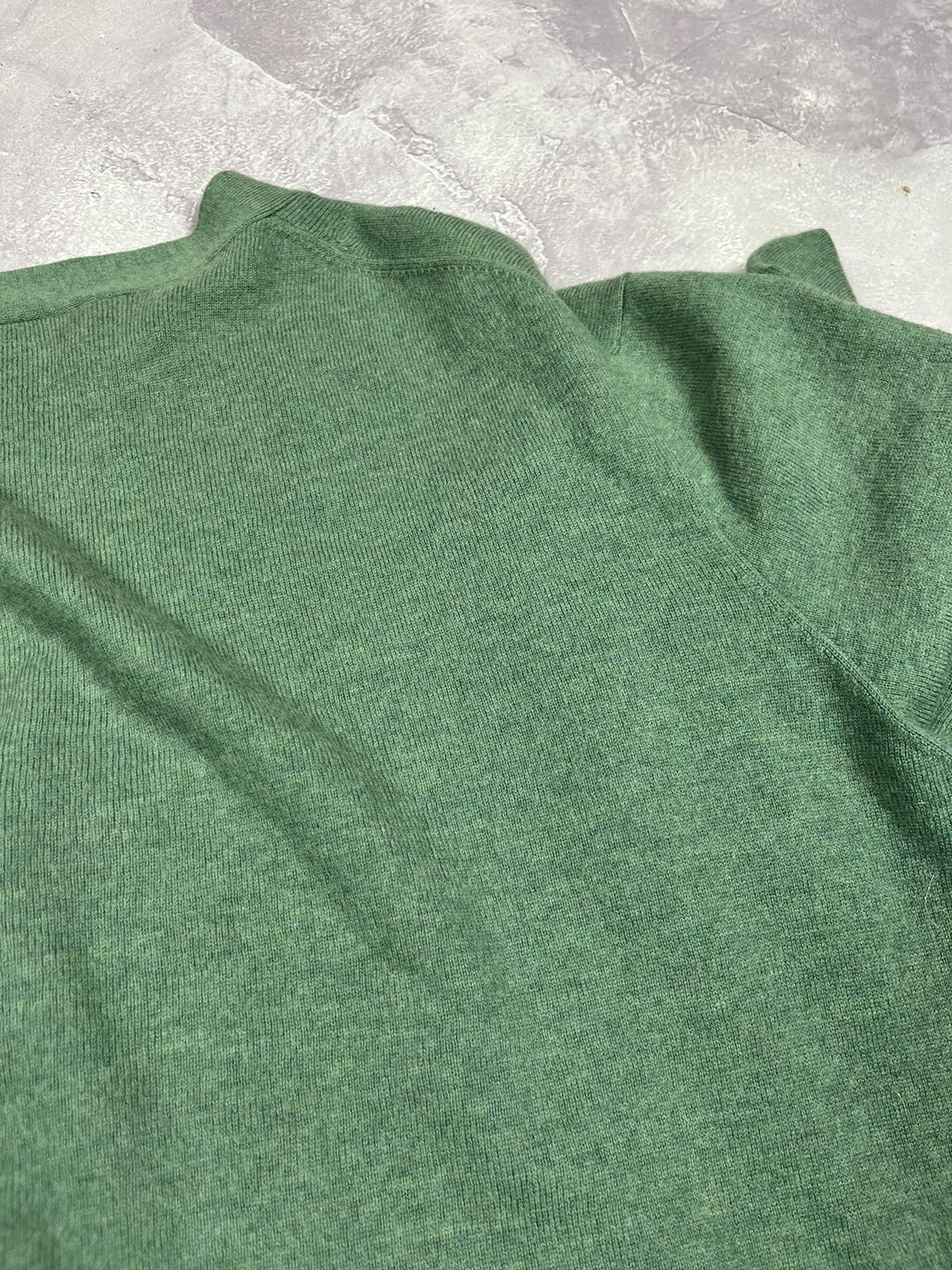 Polo Ralph Lauren 90s Vintage Polo Ralph Lauren Wool cardigan sweater Green Size US XXL / EU 58 / 5 - 11 Thumbnail