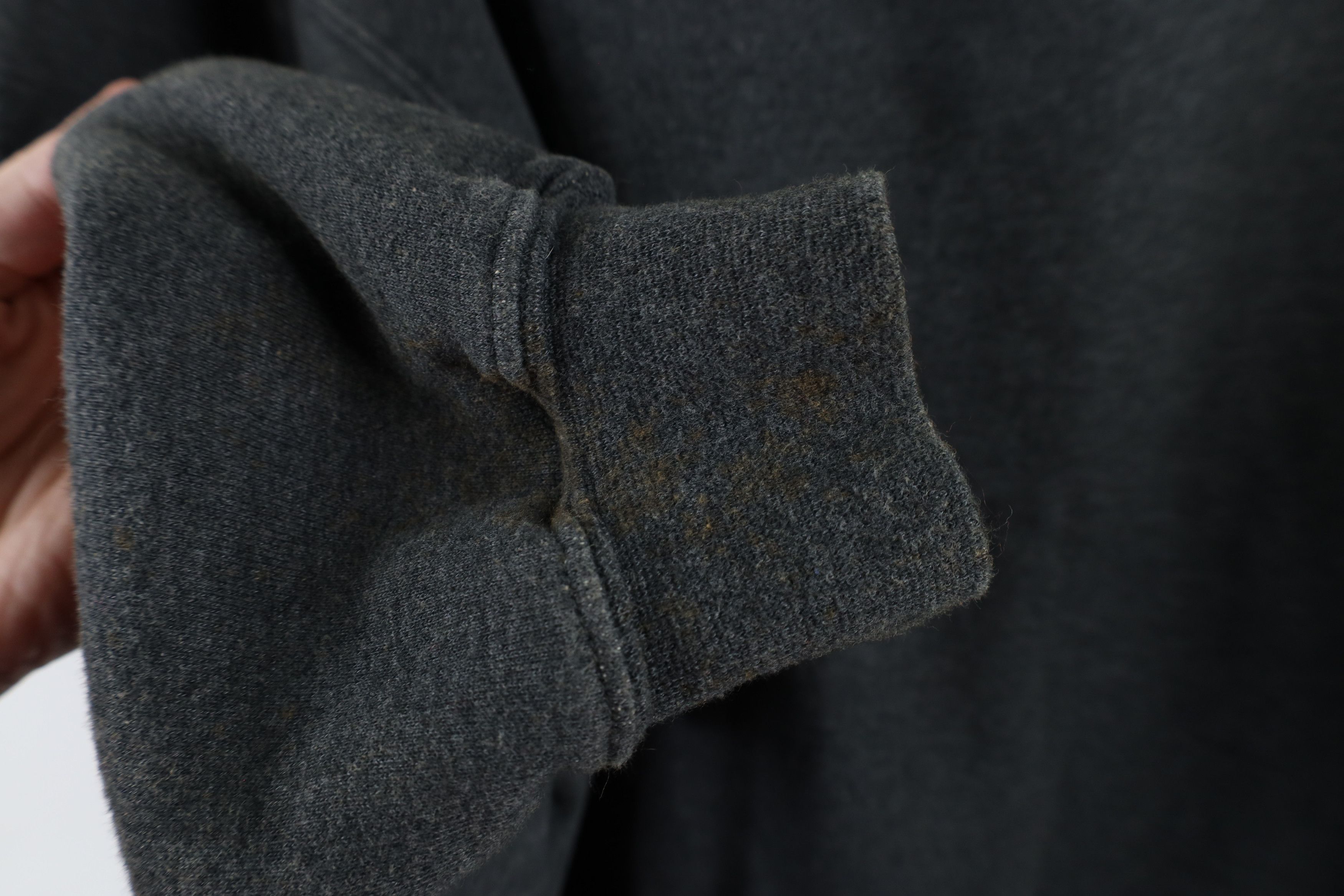 Vintage Vintage 90s Streetwear Blank Crewneck Sweatshirt Gray Size US XL / EU 56 / 4 - 9 Thumbnail