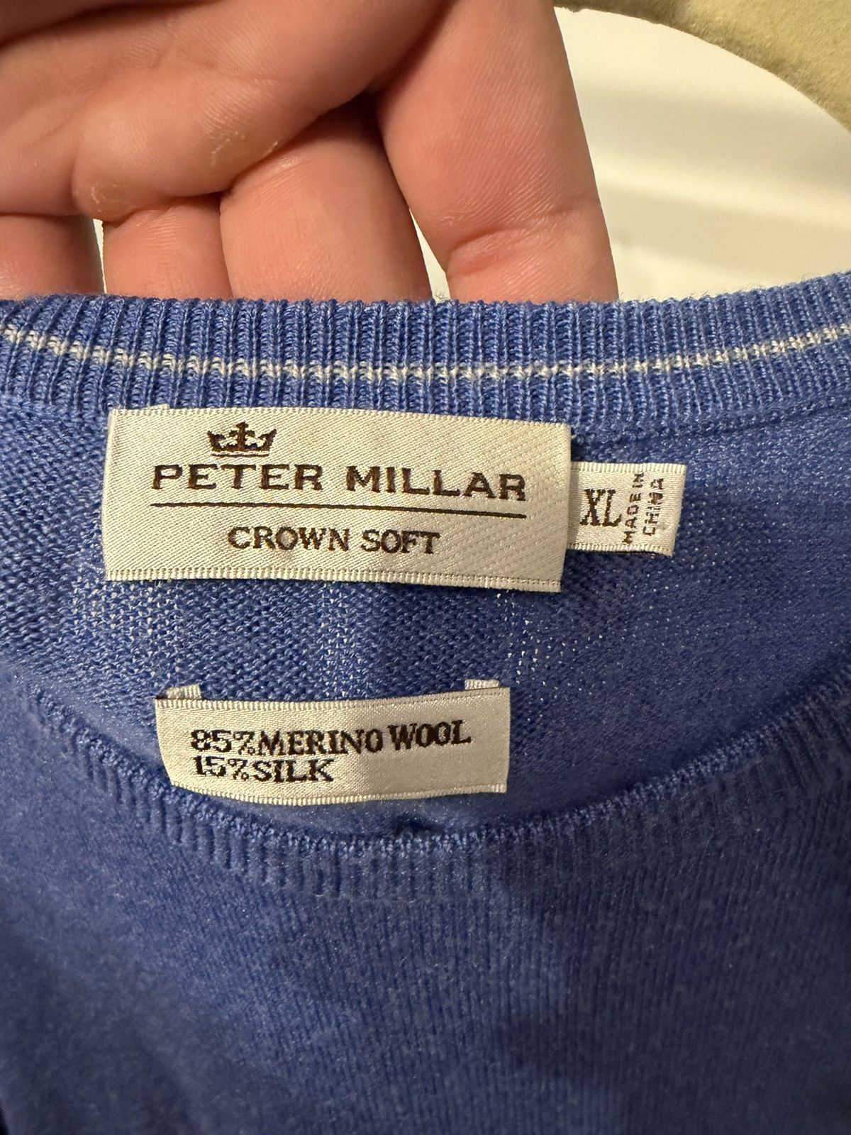 Peter Millar Peter Millar Crown Soft Crewneck Size US XL / EU 56 / 4 - 5 Thumbnail