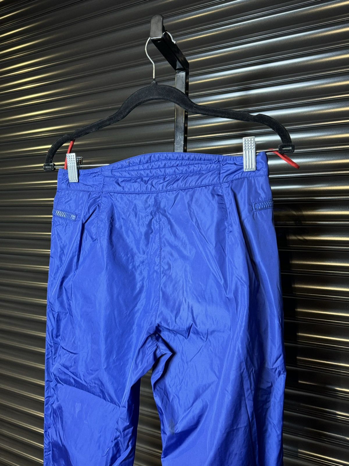 Prada Prada Linea Rossa Teflon Nylon Blue Track Pants With Tags Size US 30 / EU 46 - 13 Thumbnail