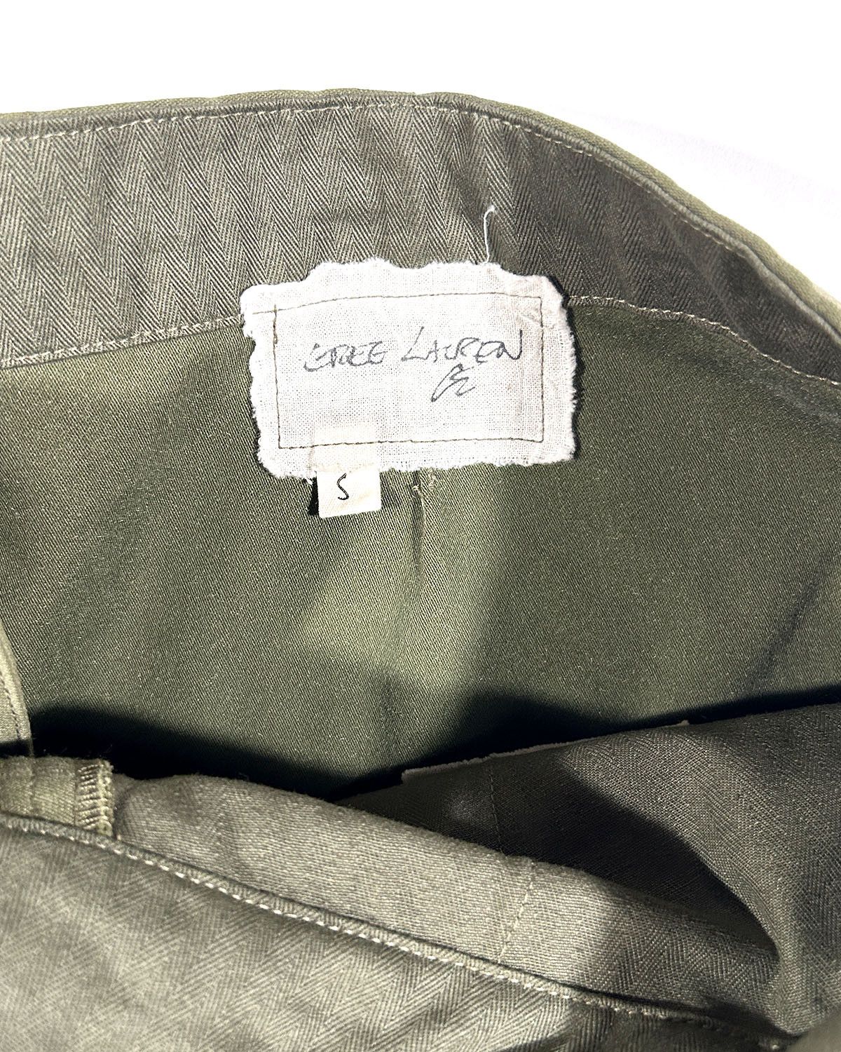 Greg Lauren GREG LAUREN CROPPED ARMY CARGO PANT Size US 40 / EU 56 - 4 Thumbnail