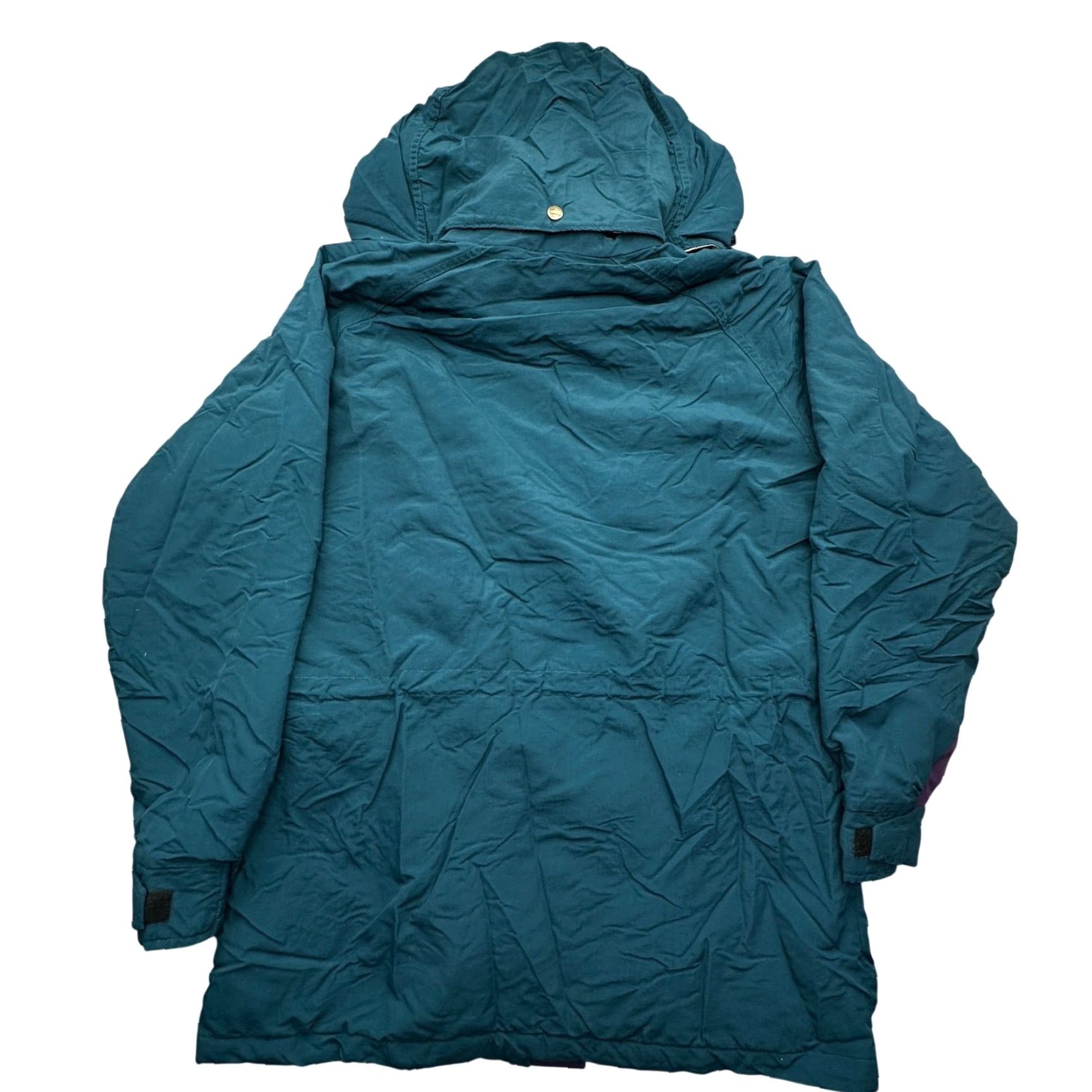 Vintage VINTAGE Woolrich Parka Jacket Hooded Thinsulate Full Zip Mens M Blue Long Size US M / EU 48-50 / 2 - 7 Thumbnail