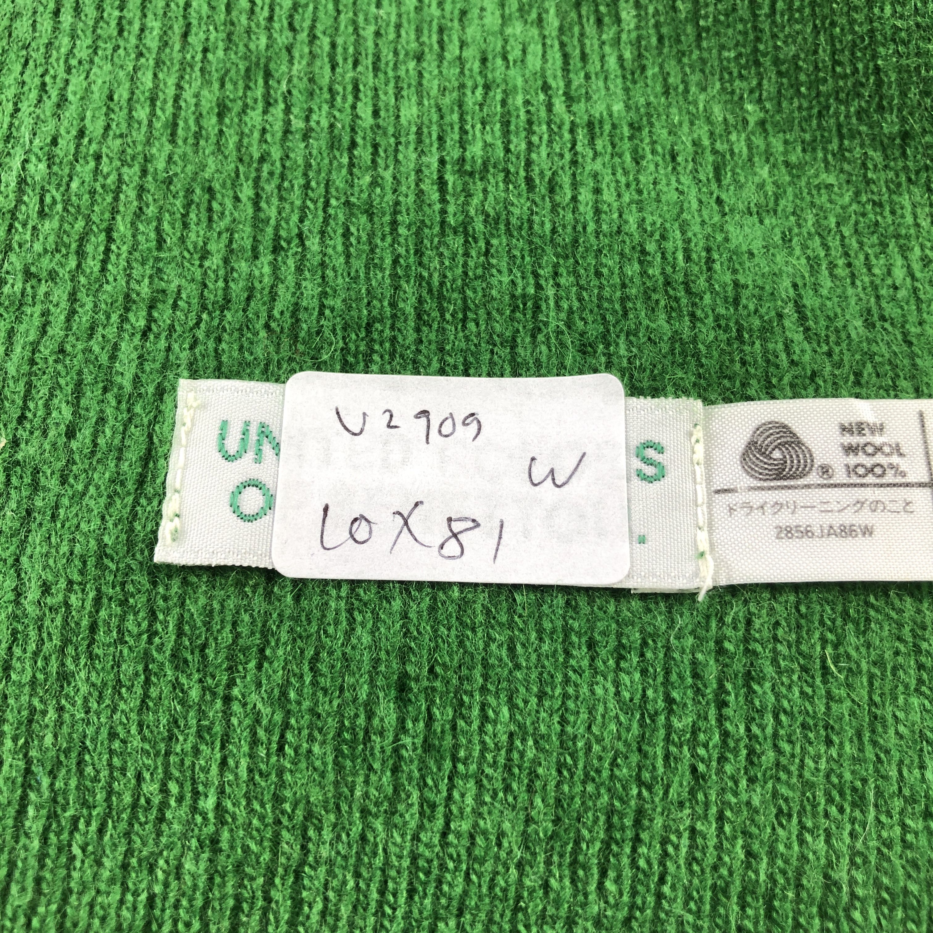 United Colors Of Benetton United Colors Of Benetton Wool Scarf Muffler V2909 Size ONE SIZE - 7 Thumbnail