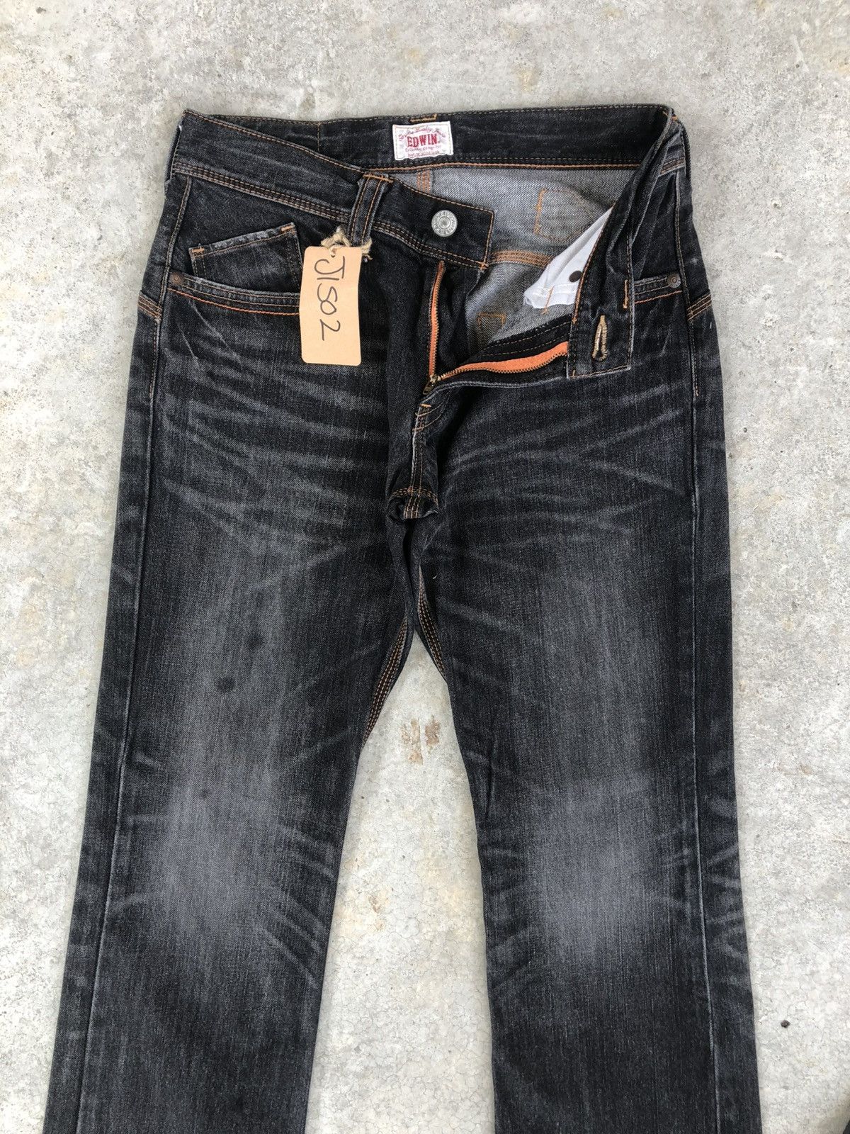 If Six Was Nine Edwin Exclusive Flared Jeans Distressed Jeans Size US 31 - 3 Thumbnail