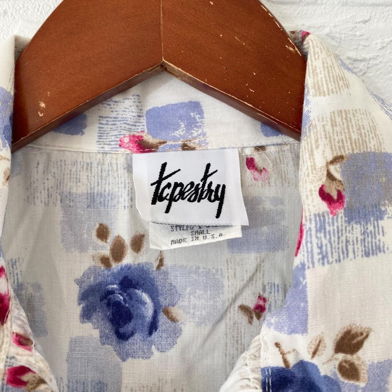 Vintage Vintage floral button up about a size XL Size XL / US 12-14 / IT 48-50 - 4 Thumbnail