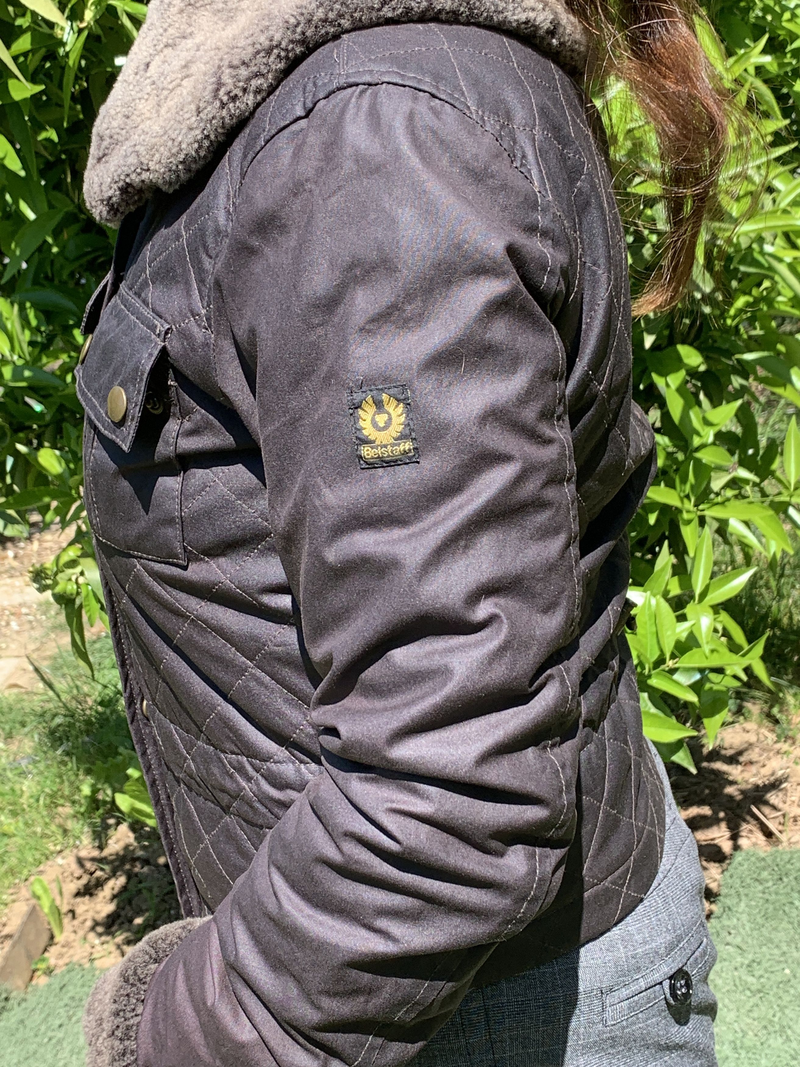 Belstaff Wax 85 Anniversary Gold Label Light Fur Size 40 S