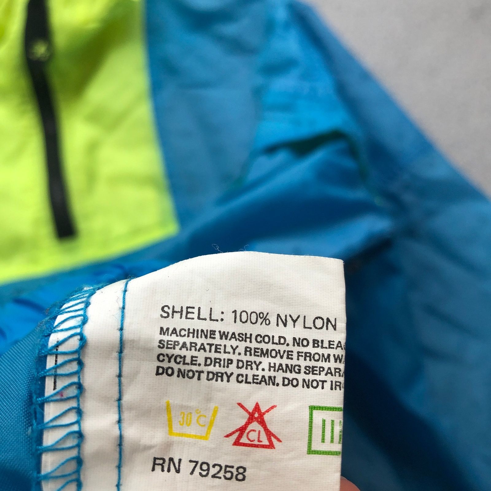 Ocean Pacific Vintage 80s OP Ocean Pacific Windbreaker Jacket Men M Blue Size US M / EU 48-50 / 2 - 7 Thumbnail