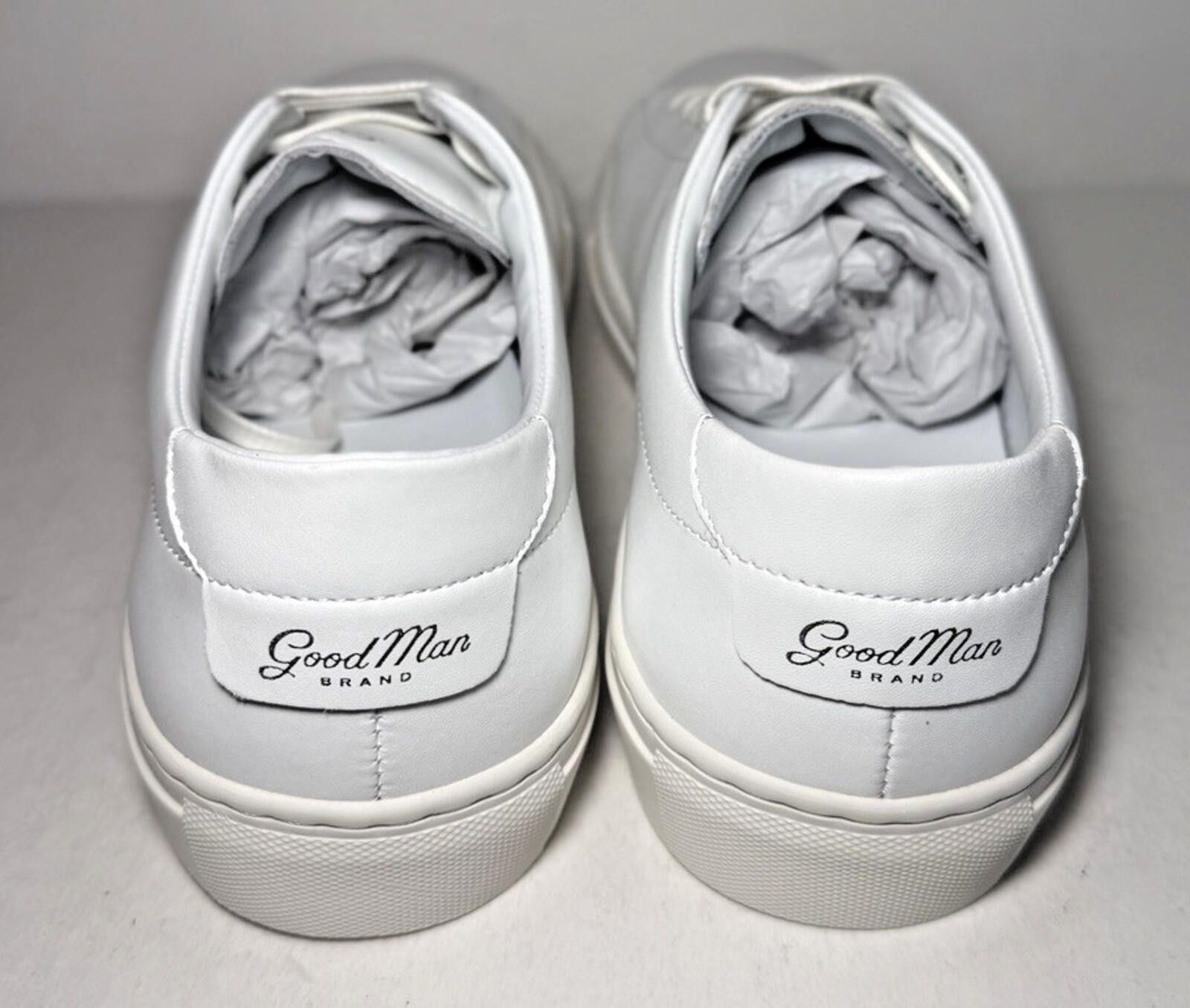Good Man Brand GOOD MAN BRAND Edge Low Top Sneaker Nappa Leather White Size US 10.5 / EU 43-44 - 4 Thumbnail