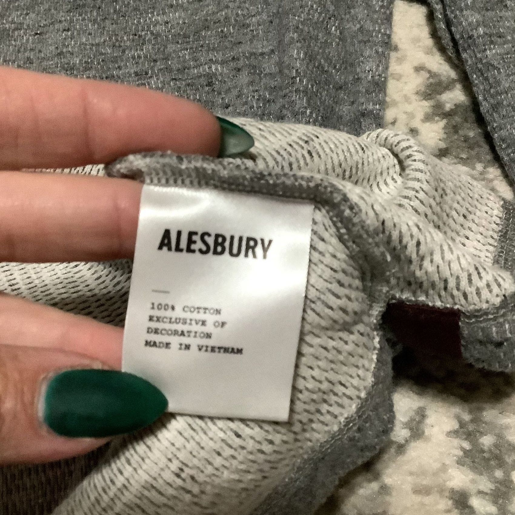 Vintage Alesbury Henley Shirt Thermal Knit 2XLT Gray Long Sleeve 3 Button Big & Tall Mens Size US XXL / EU 58 / 5 - 3 Thumbnail