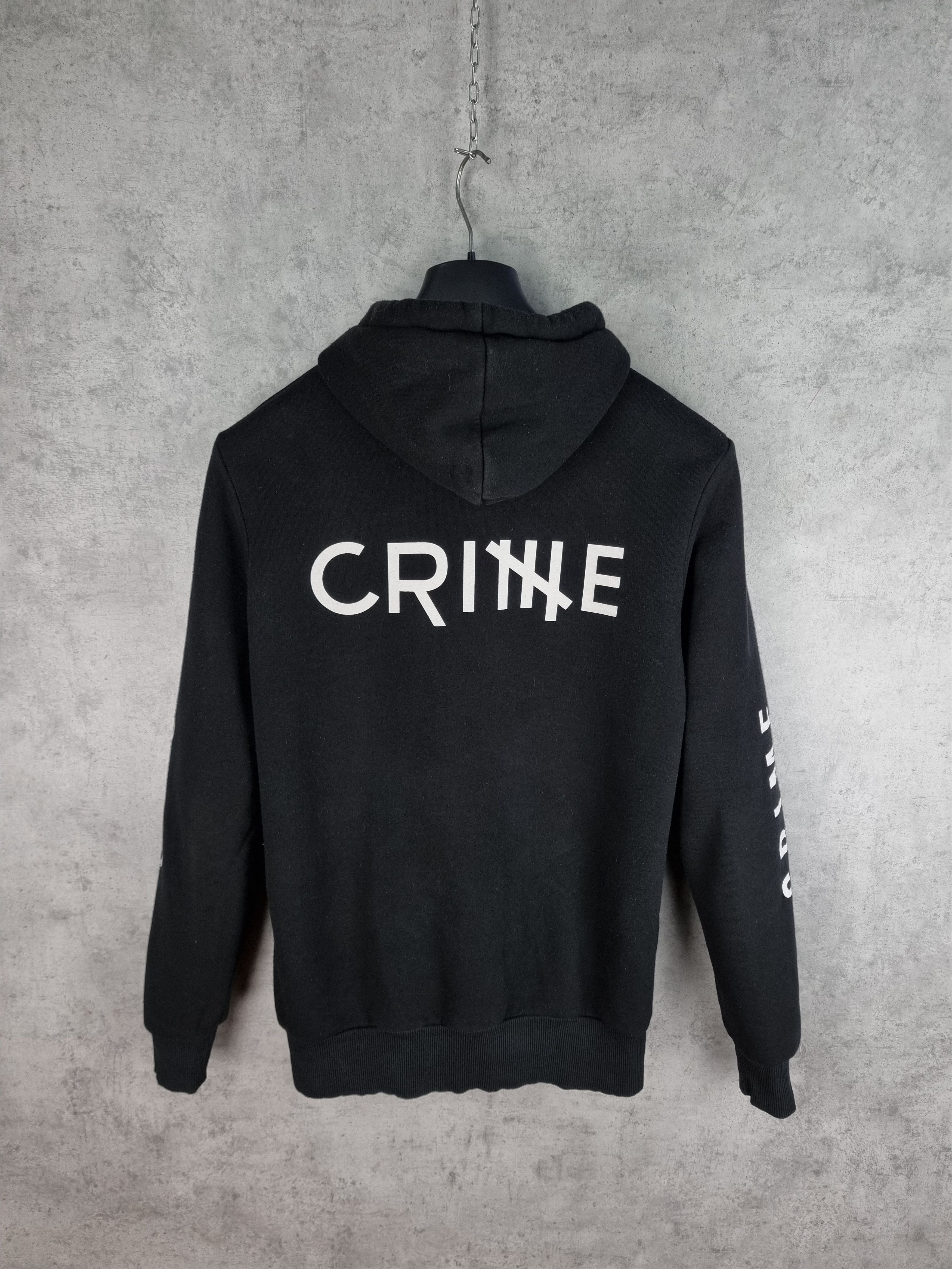 Vintage Italian Crime Gang Big Logo Vintage Hoodie Size US M / EU 48-50 / 2 - 2 Thumbnail