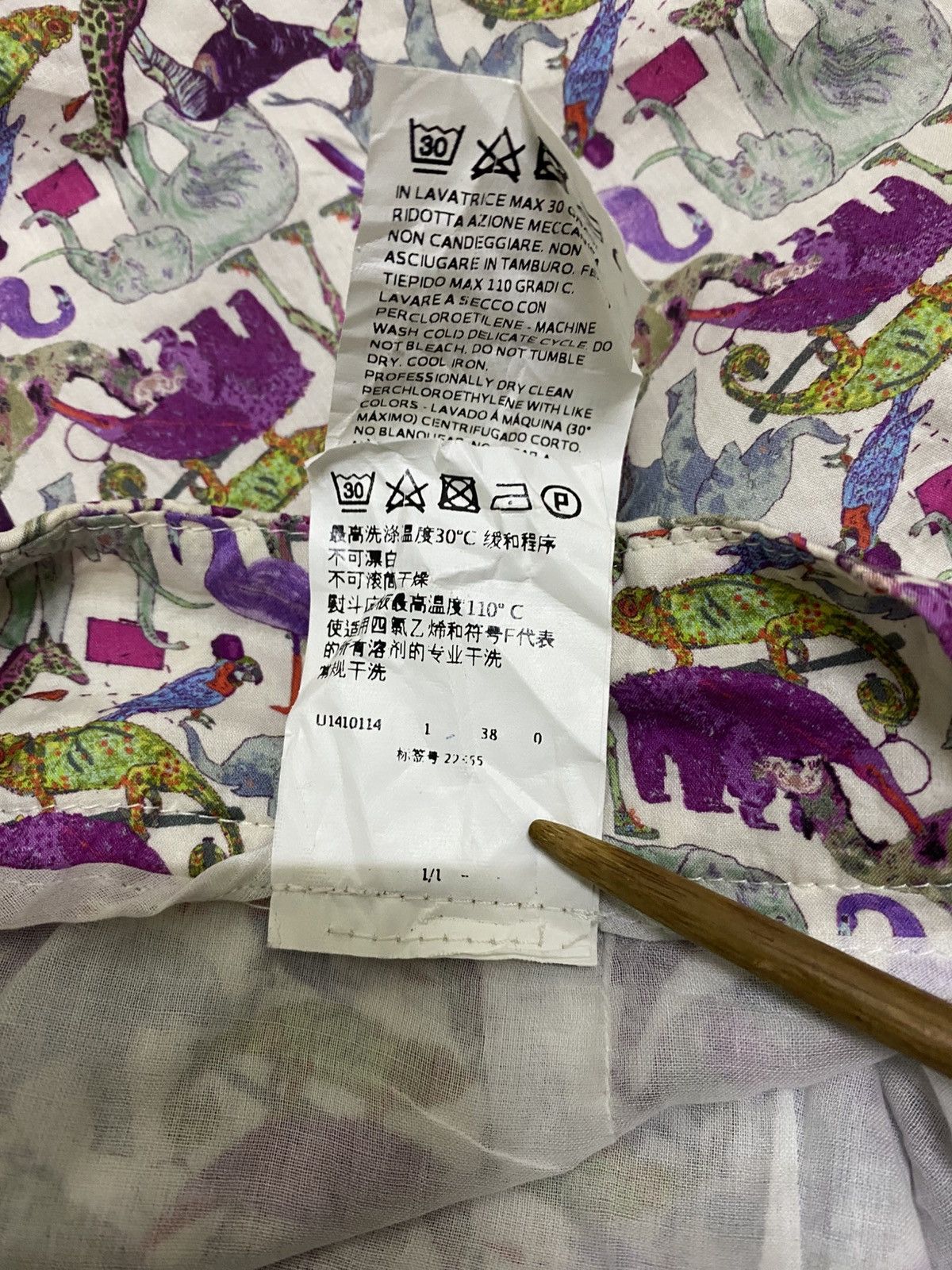 MAX&Co. × Max Mara MAX&Co. by MAXI MARA Fauna design Skirt Size 28" / US 6 / IT 42 - 14 Thumbnail