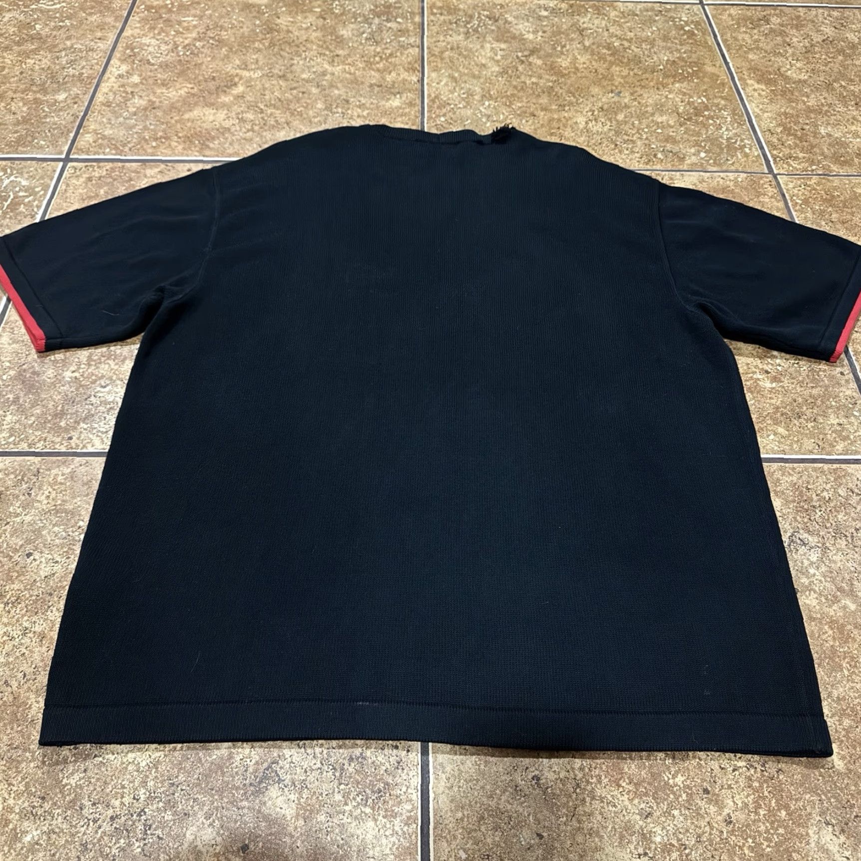 Vintage VTG History Iceberg Mickey Sweater Adult M Cotton Black Knit Mens Size US M / EU 48-50 / 2 - 5 Thumbnail