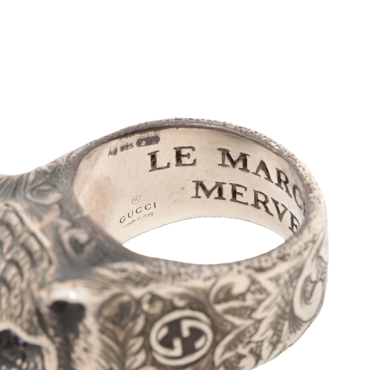 Gucci Gucci Garden Feline Silver Ring Size ONE SIZE - 3 Thumbnail