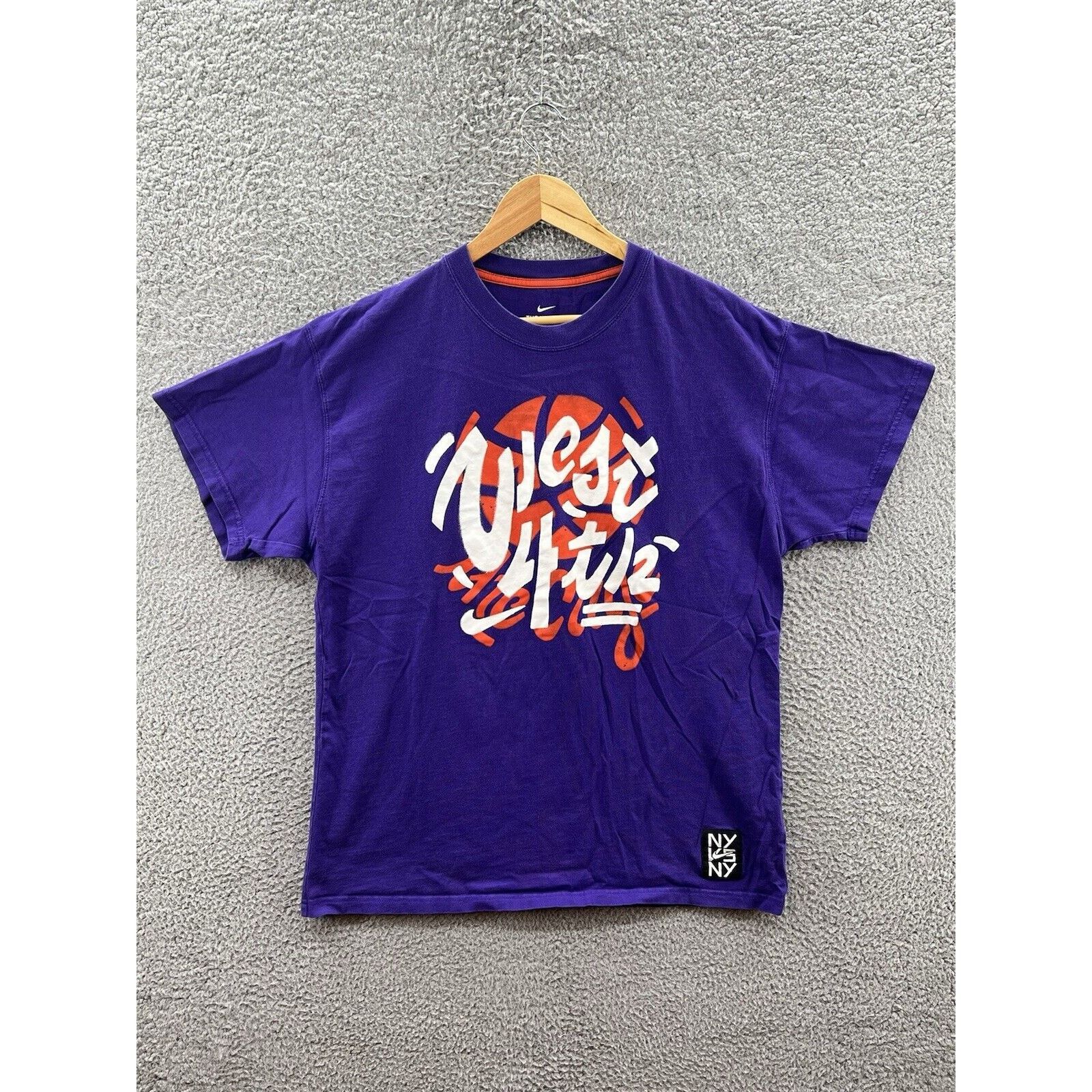 Nike Nike Dri-FIT NY vs. NY West 4th T-Shirt Purple CZ9003-547 Size US L / EU 52-54 / 3 - 1 Thumbnail