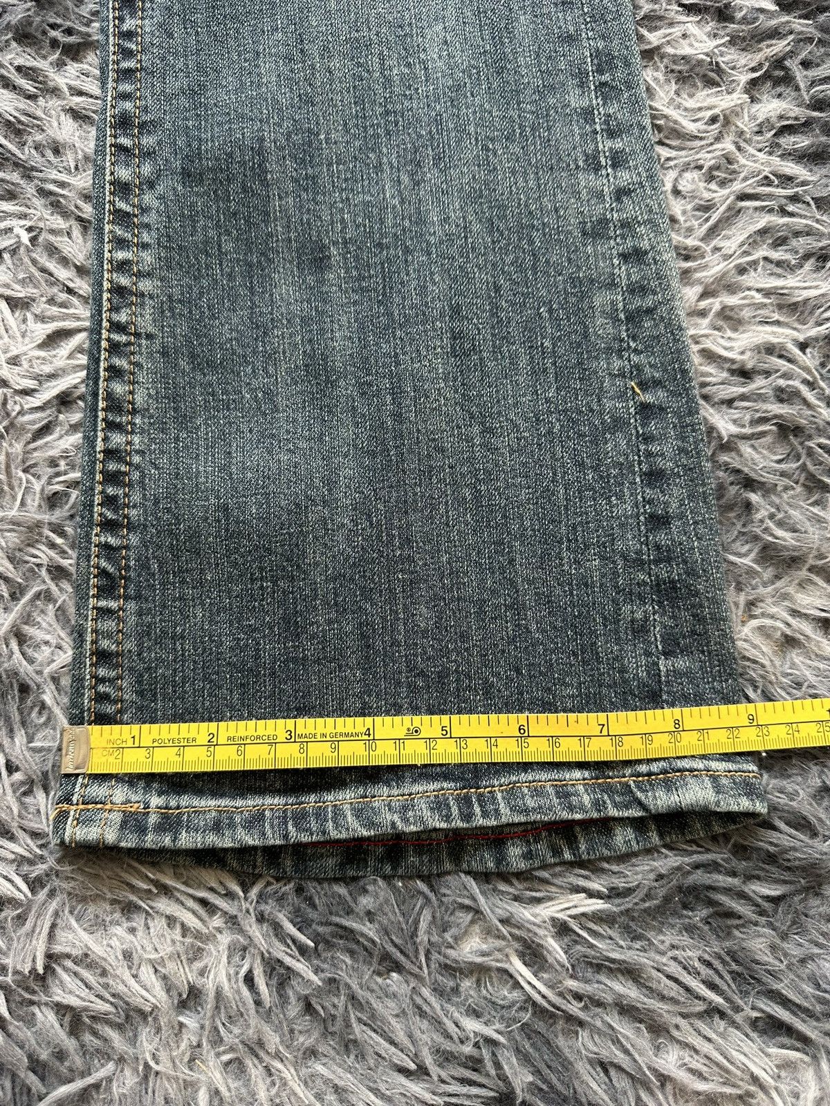 Hysteric Glamour 2000's Theoria j-rock flared fashion jeans Size US 30 / EU 46 - 20 Thumbnail