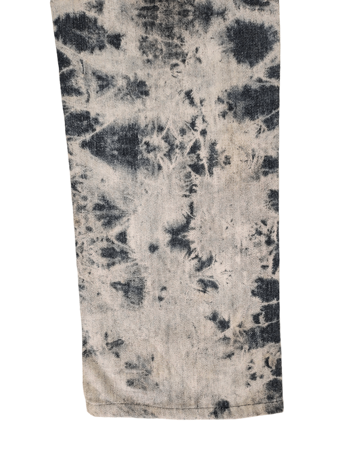 Share Spirit Homme Berning Sho Bleach Wash Distressed Denim Pants Punk Gothic Size US 33 - 13 Thumbnail