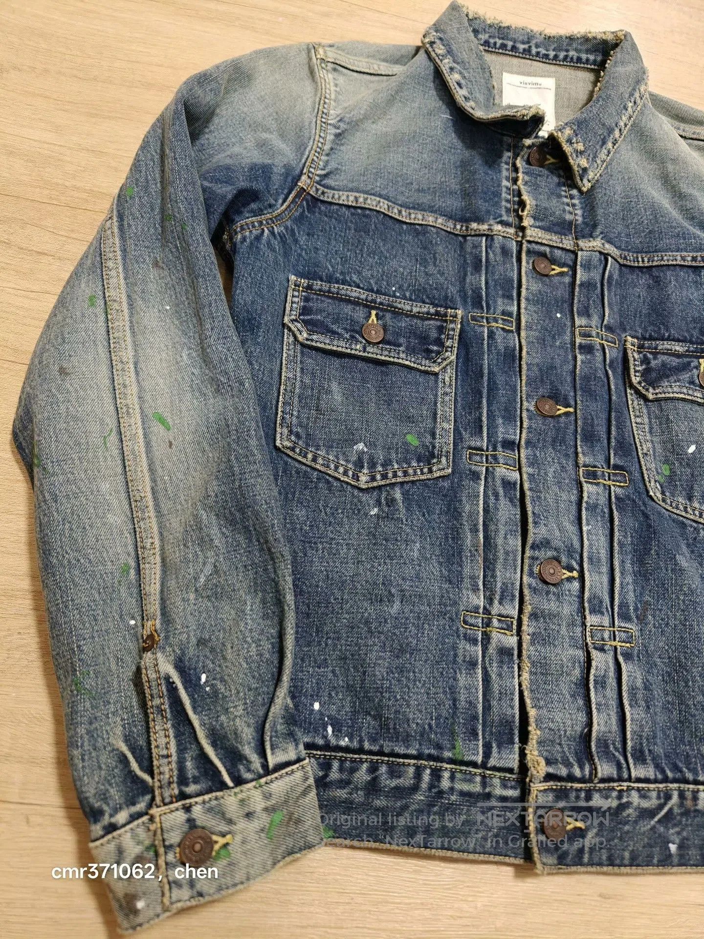 Visvim visvim 19ss 101 Jkt DMGD. Size US L / EU 52-54 / 3 - 2 Thumbnail