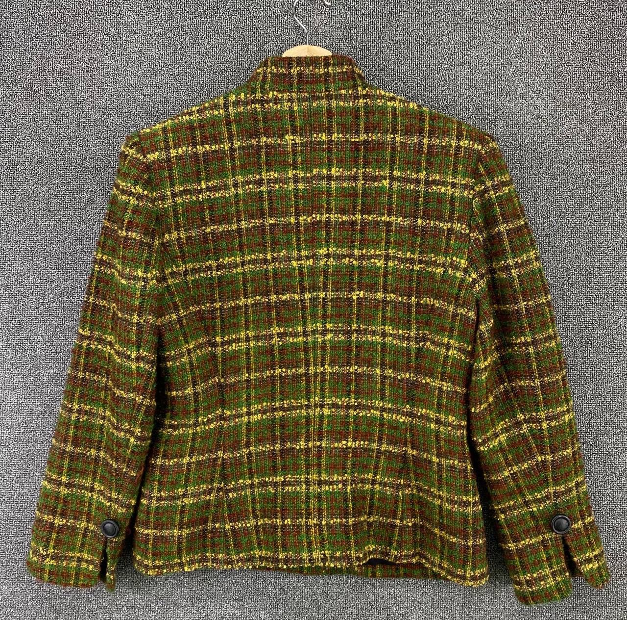 Christian Dior Monsieur Vintage Christian Dior Knitted Tweed Jacket Size L / US 10 / IT 46 - 11 Thumbnail