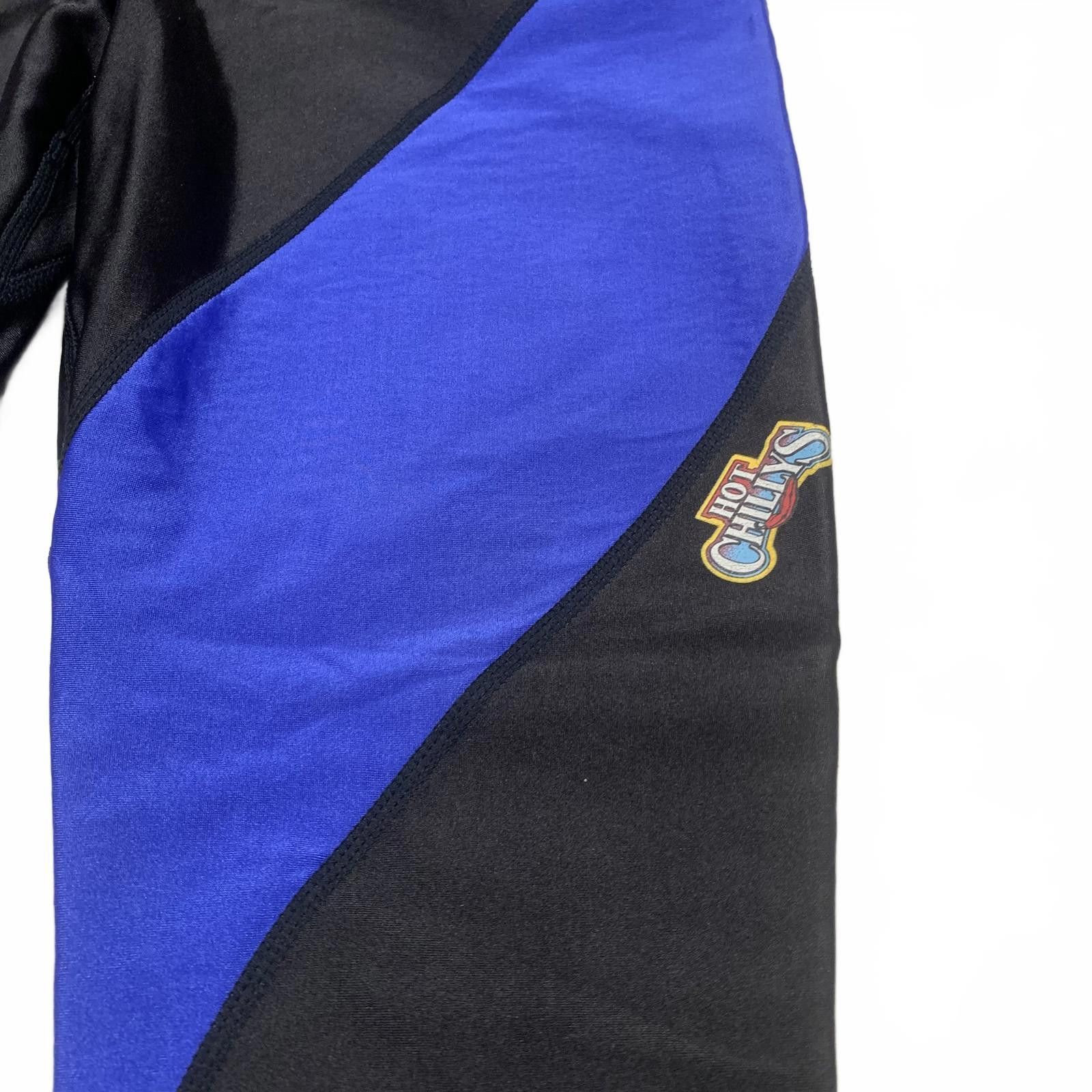 Other Hot Chillys Men's Size Large Black Royal Blue Athletic Pants Size ONE SIZE - 9 Thumbnail