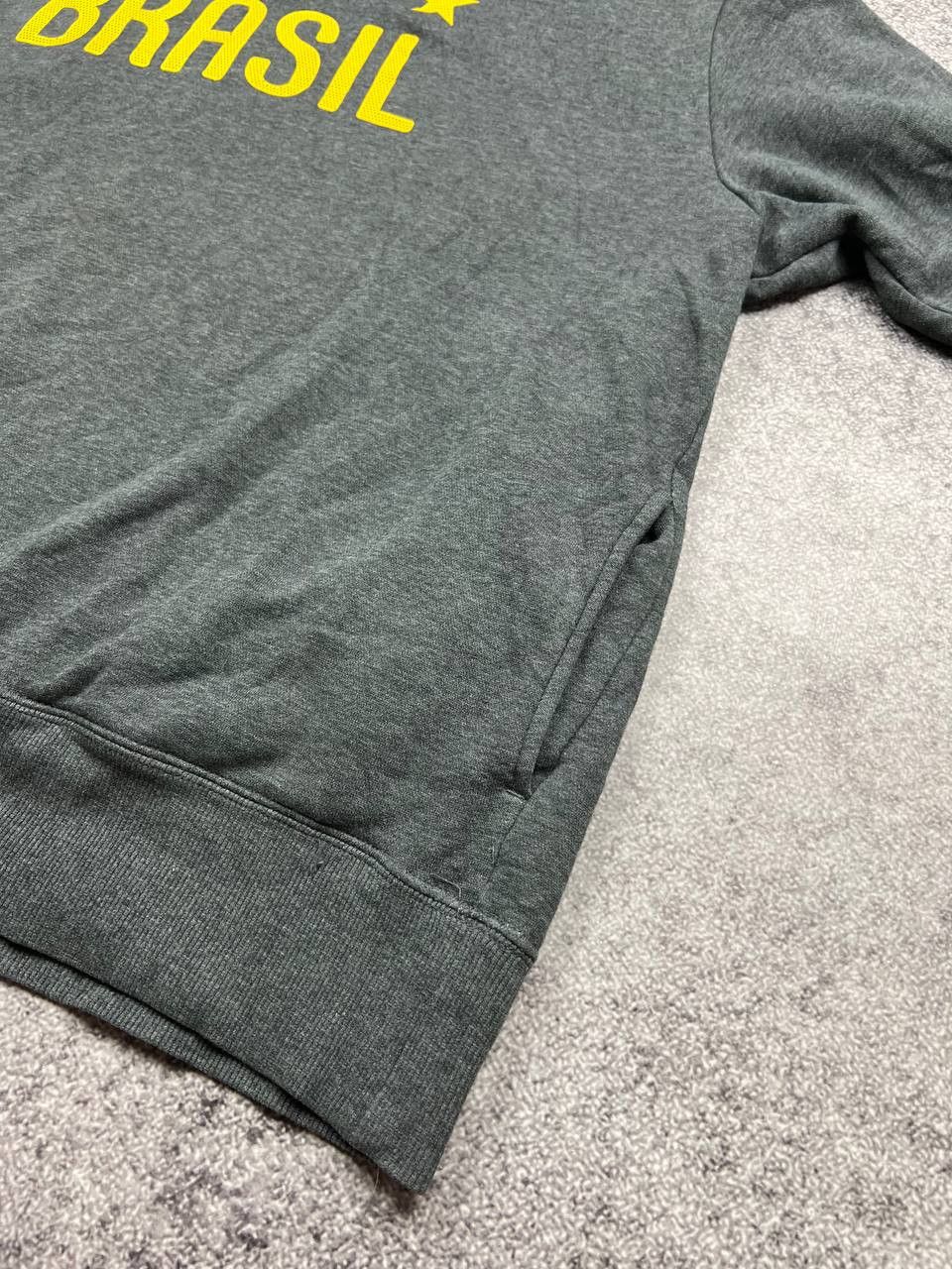 Nike Vintage Nike Brasil Hoodies 2010s Streetwear Size US XXL / EU 58 / 5 - 6 Thumbnail