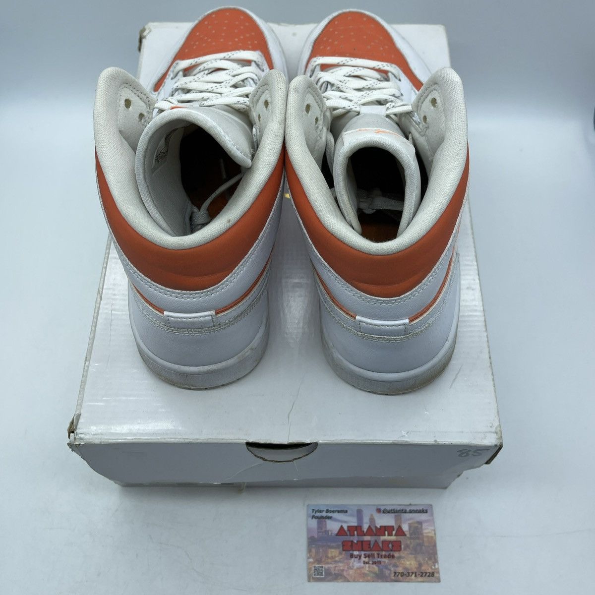 Jordan Brand Wmns air Jordan 1 mid bright citrus Size US 11 / IT 41 - 6 Thumbnail