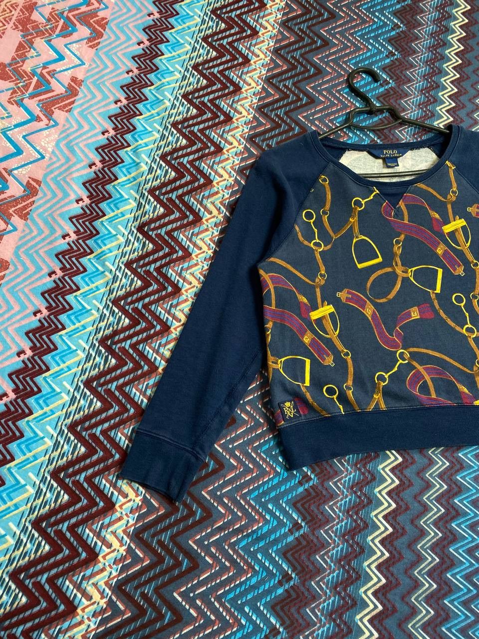 Polo Ralph Lauren Y2K streetwear Vintage Sweaters print Polo Ralph Lauren Size L / US 10 / IT 46 - 10 Thumbnail