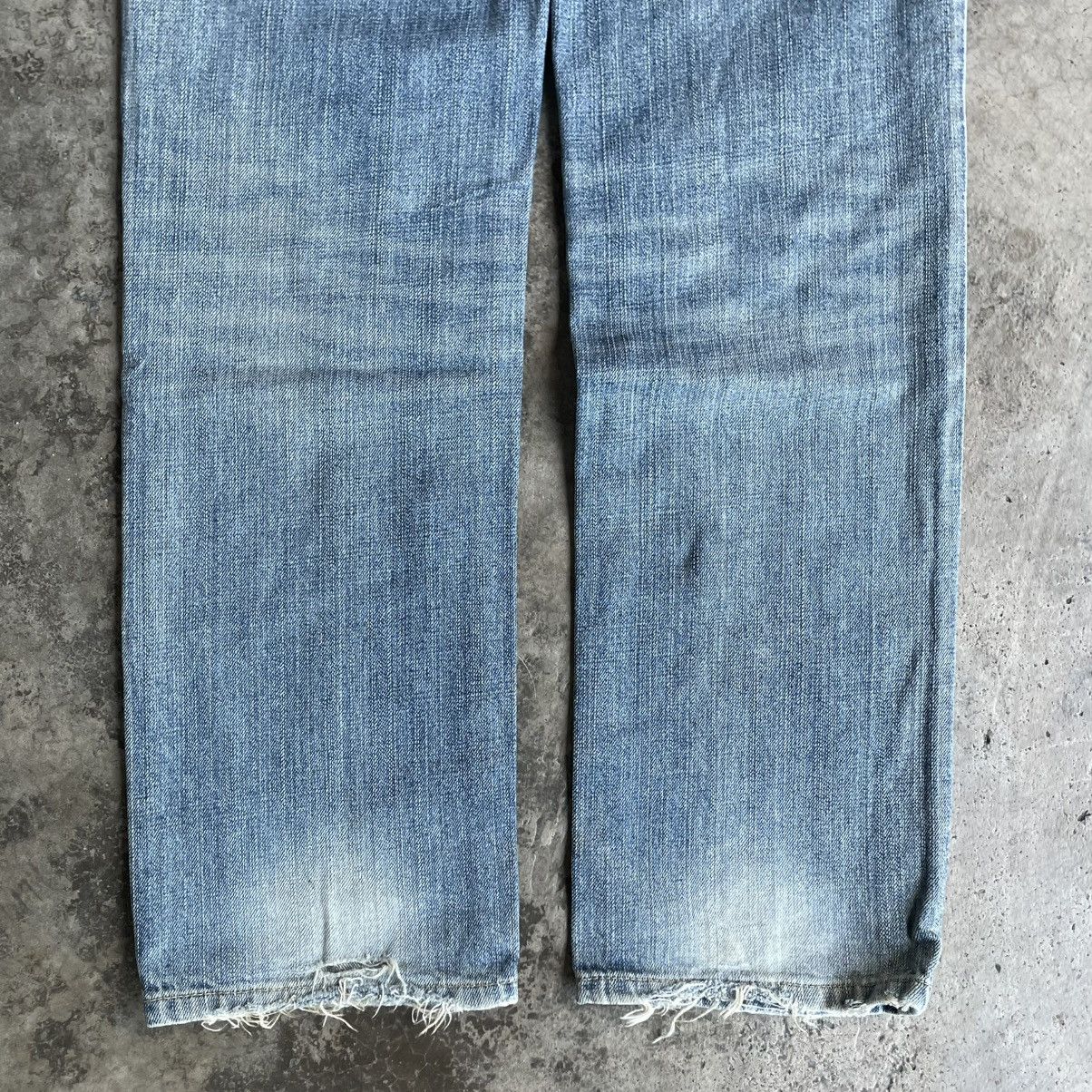 Levi's Vintage Clothing 🔥Vintage Levis Stoned Washed Ripped Distress Denim Jeans Size US 31 - 6 Thumbnail