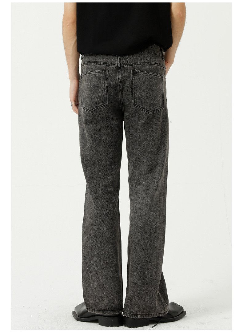 Japanese Brand × Jean Japanese trendy straight-leg flared solid color jeans Size US 32 / EU 48 - 3 Thumbnail