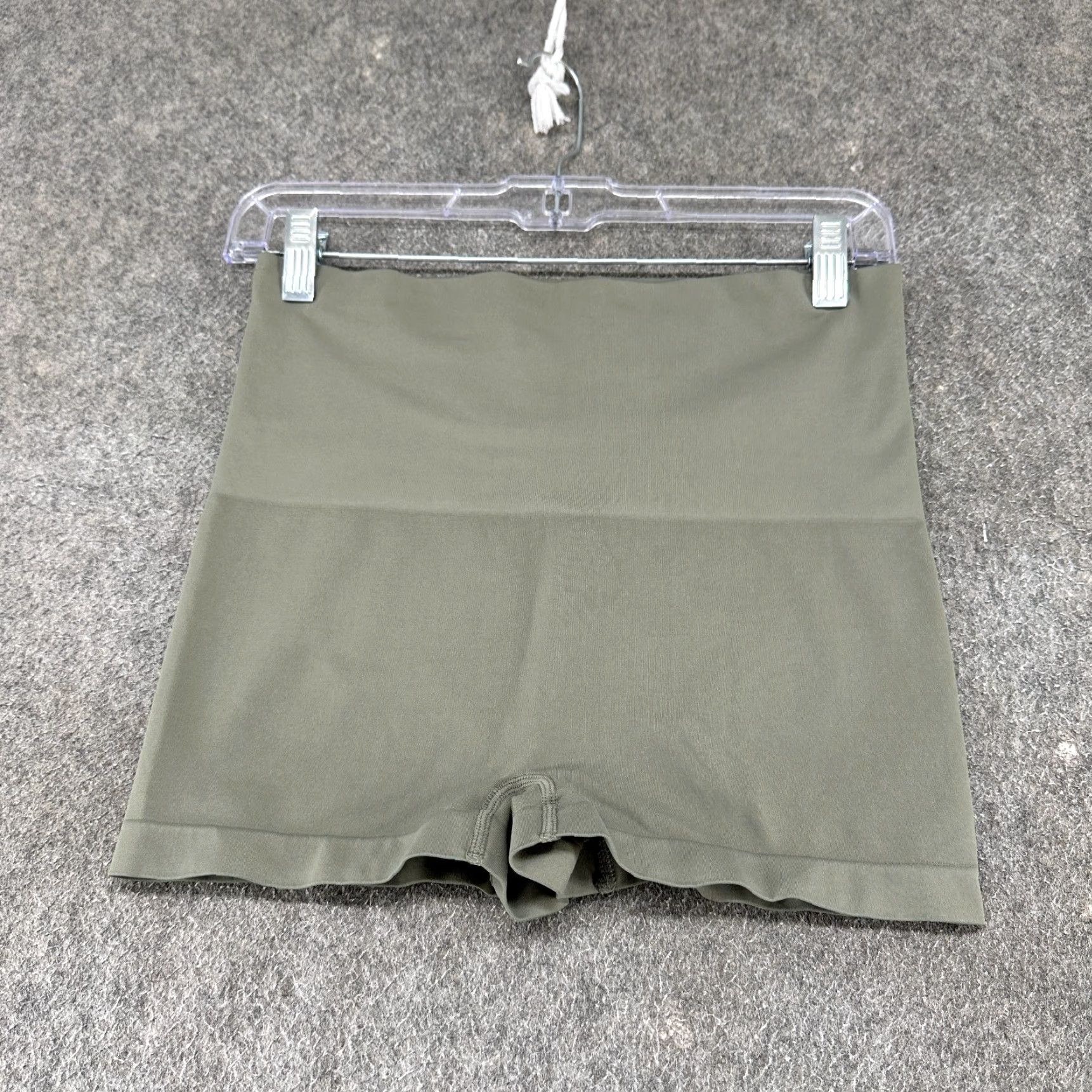 Spanx Spanx Shorts Womens 3X Green Ecocare Seamless Shaping Stretch Activewear Size 40" / US 18 - 3 Thumbnail
