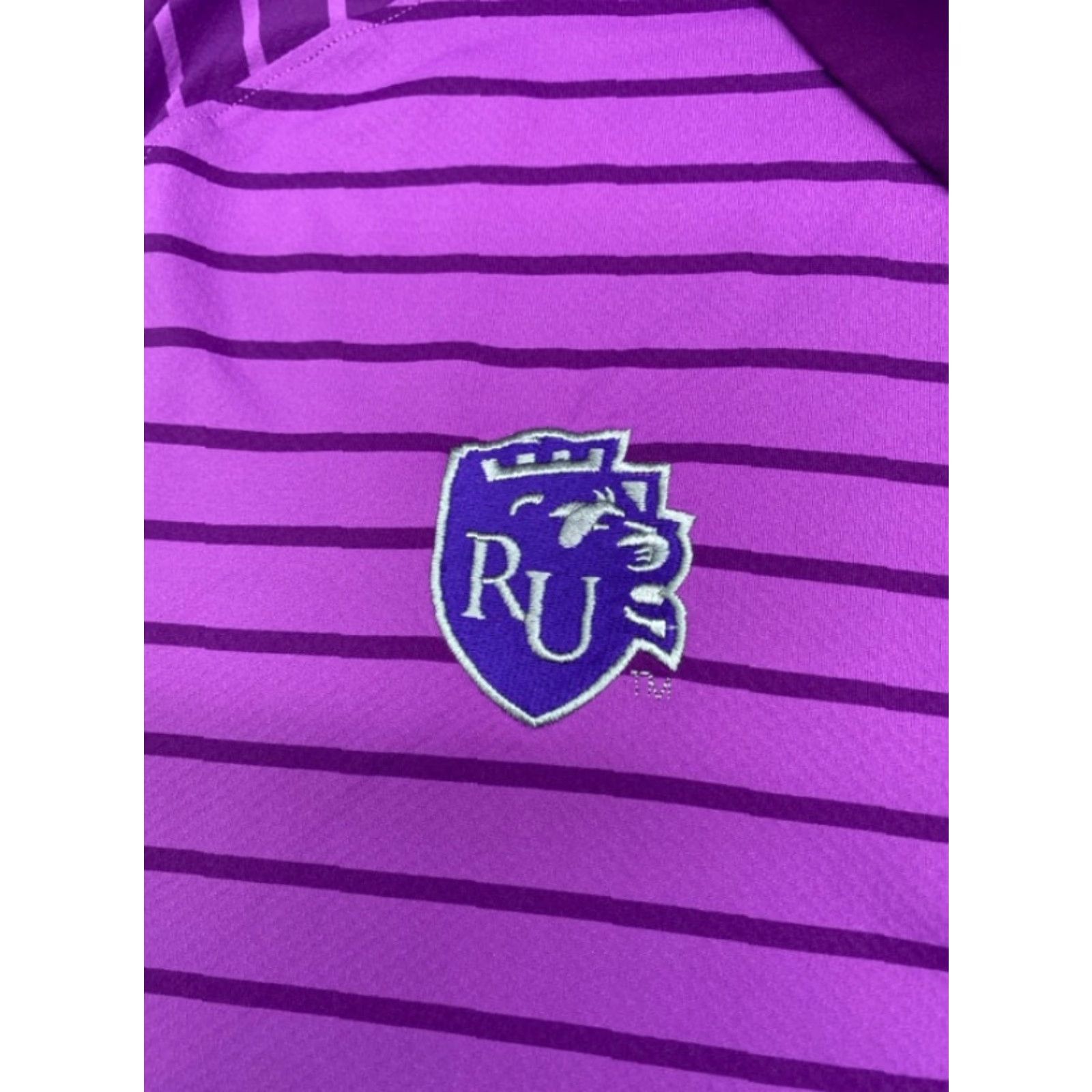 Under Armour Under Armour Polo Shirt Men 2XL Short Sleeve Purple Striped Golf ISO-Chill Nike Shirt Size US XXL / EU 58 / 5 - 3 Thumbnail